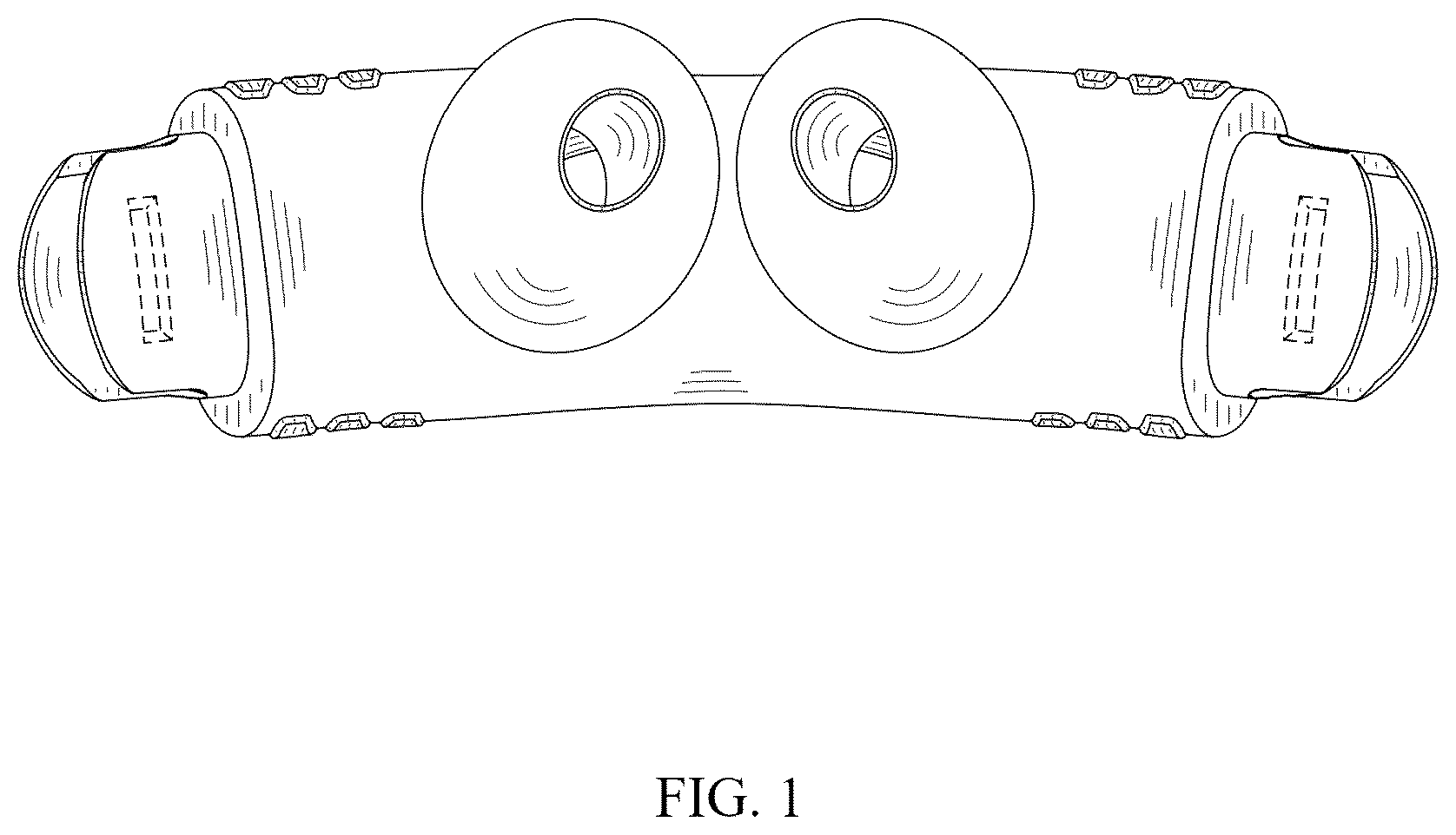 Patent USD1125530 — Mask — Figure 1