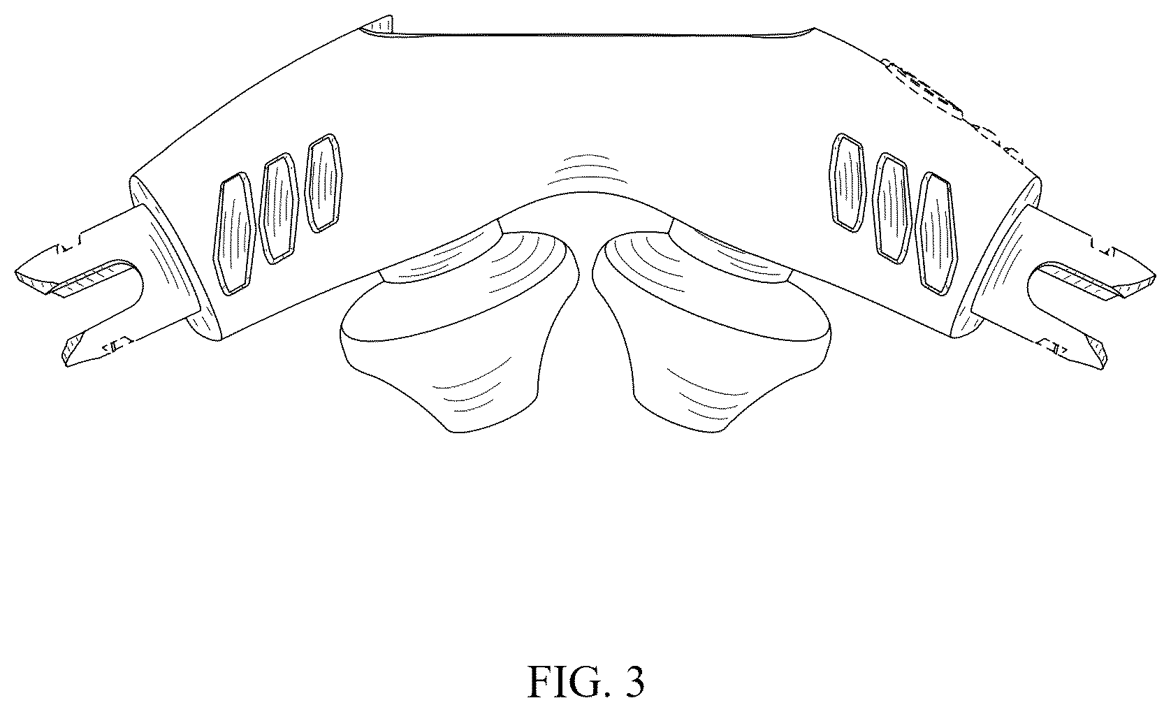 Patent USD1125530 Figure 3 – Mask