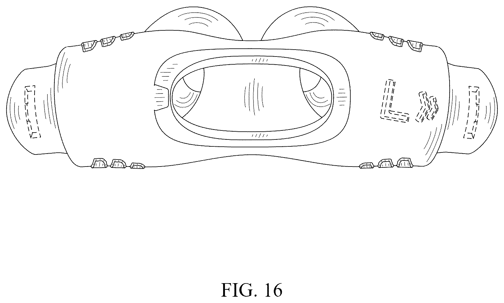Patent USD1125530 Figure 16 – Mask