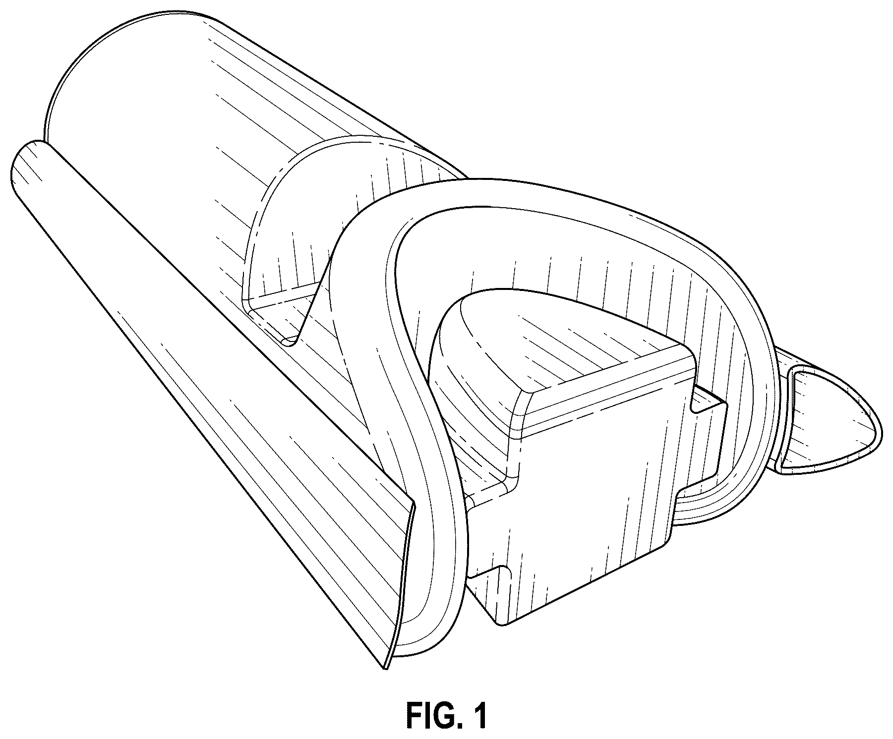 Patent USD1125531 Figure 1 – Mouthpiece