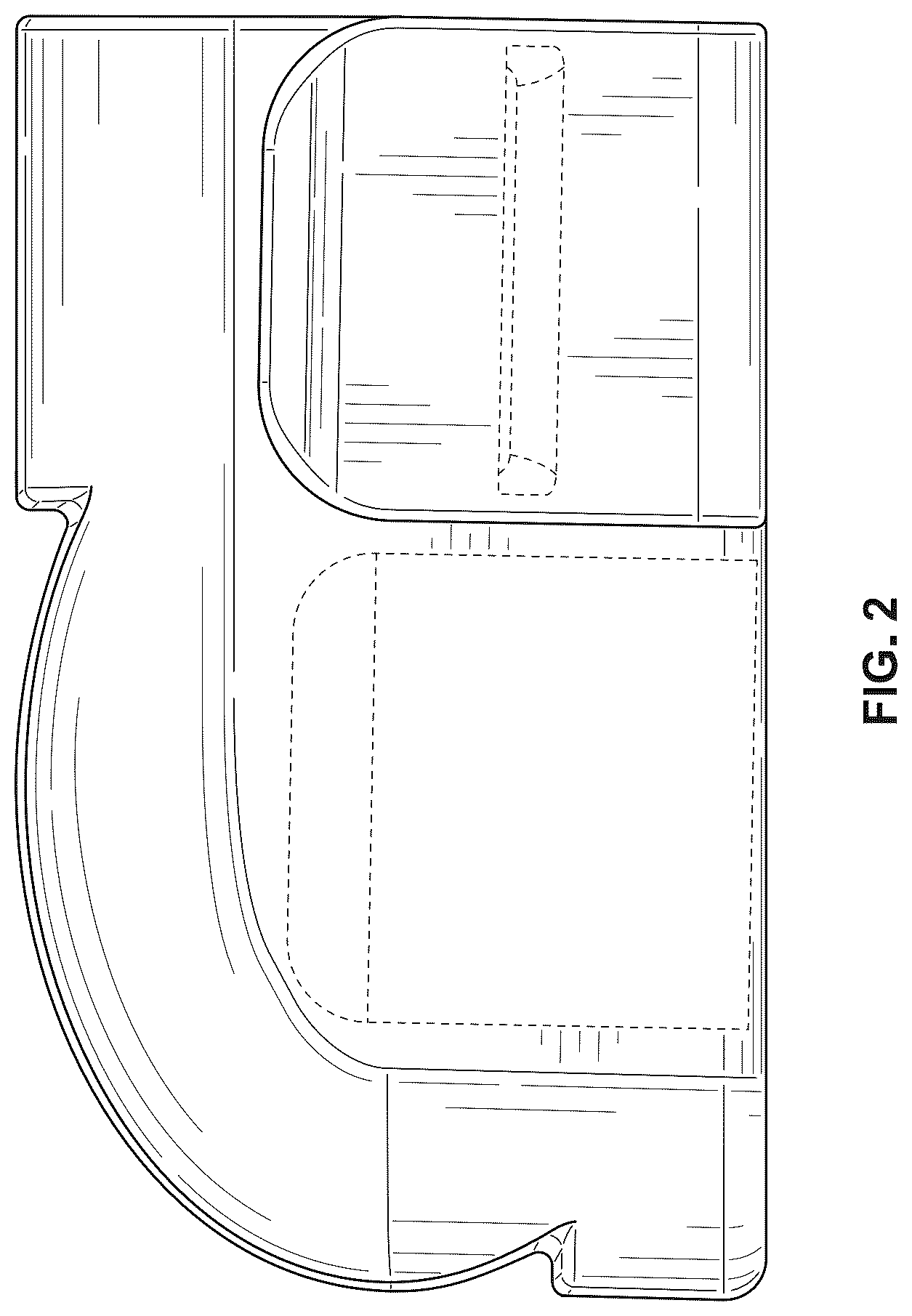 Patent USD1125532 Figure 2 – Cartridge for use with medical device
