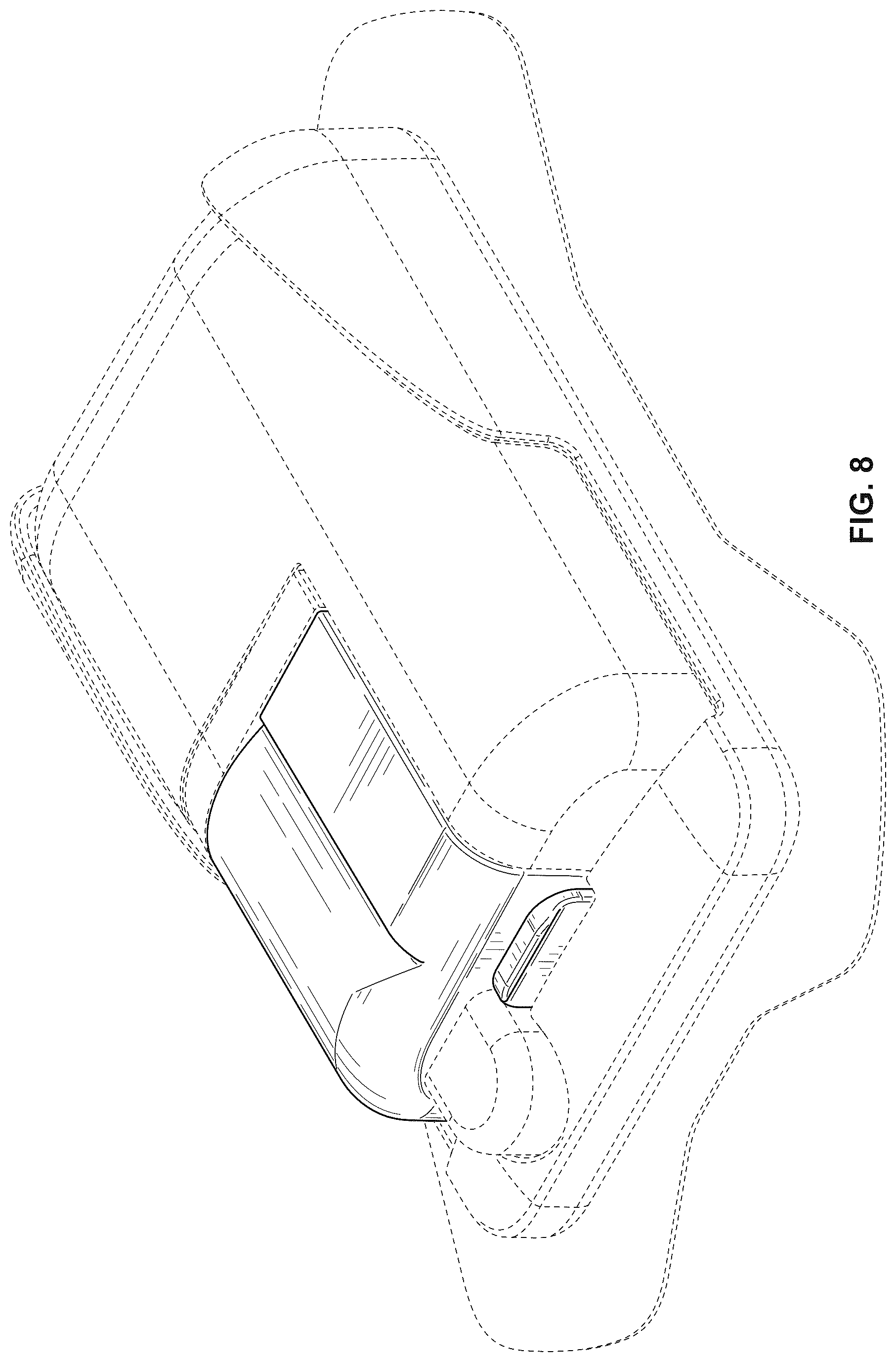 Patent USD1125532 Figure 8 – Cartridge for use with medical device