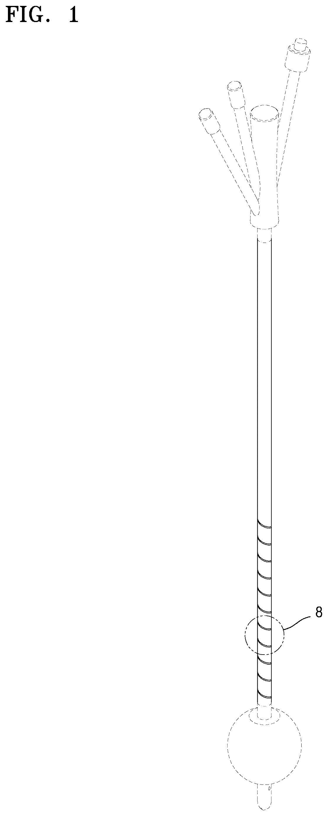 Patent USD1125534 — Catheter — Figure 1