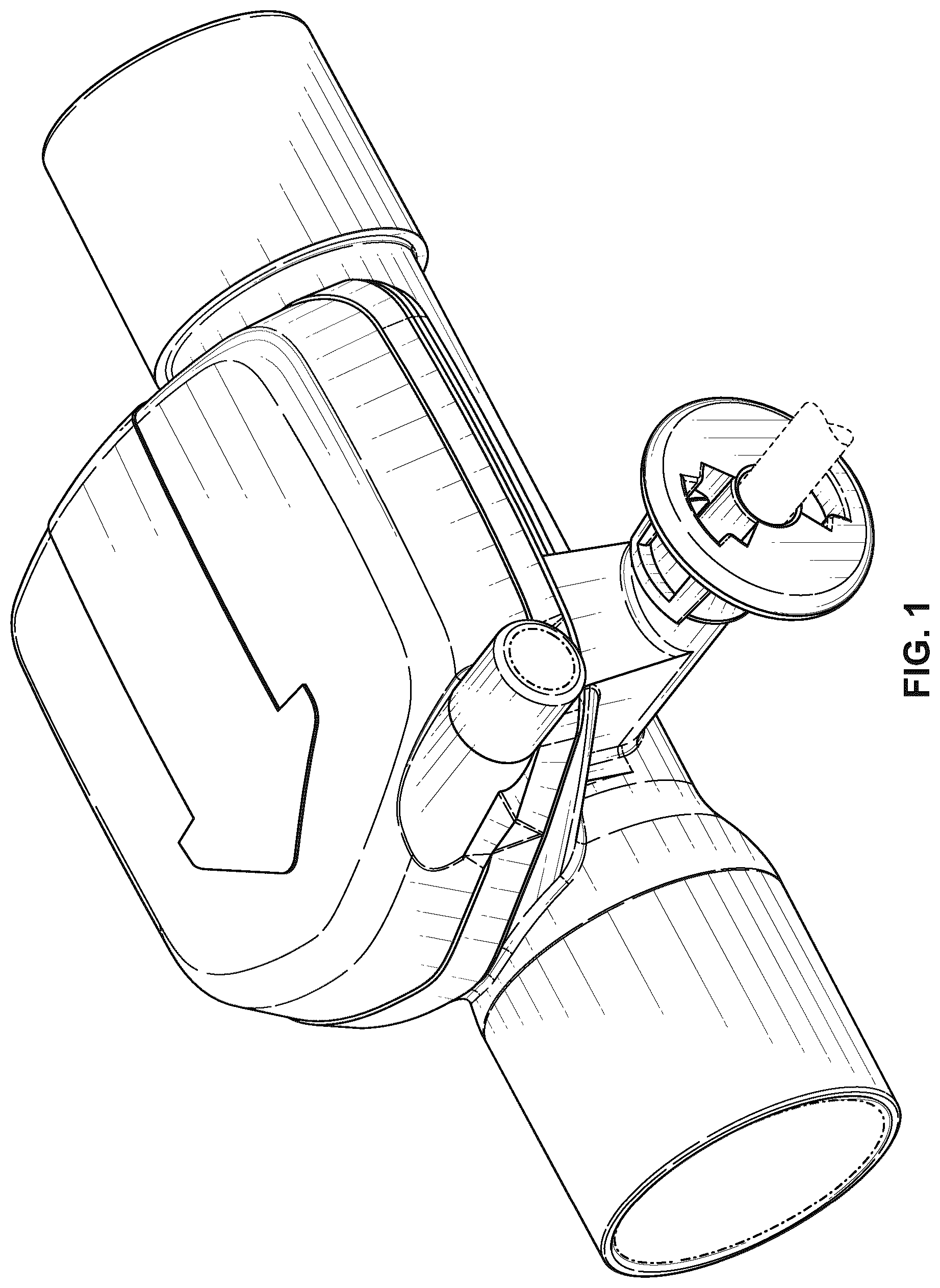 Patent USD1125543 — Injector module — Figure 1