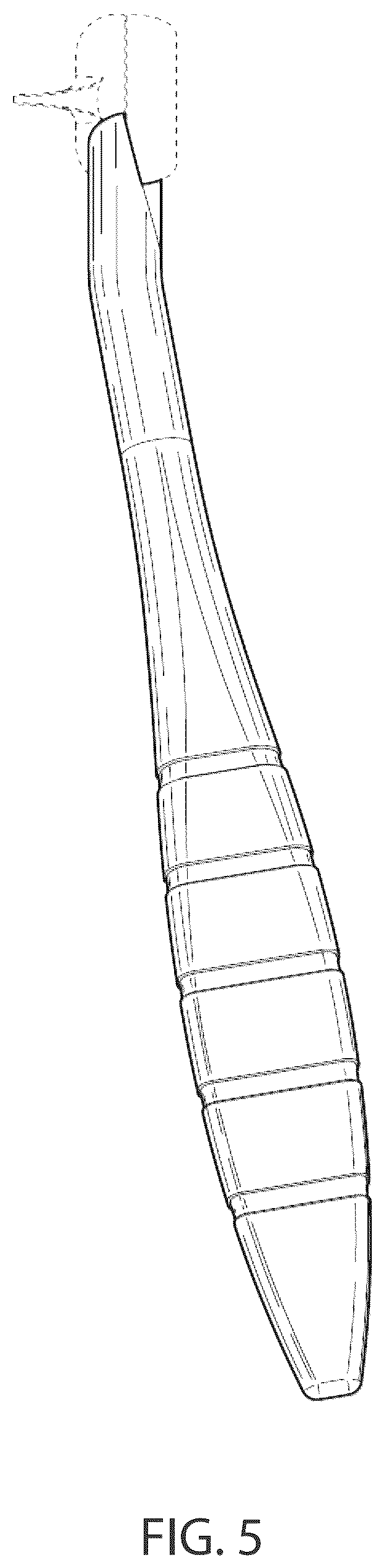 Patent USD1125546 Figure 5 – Handheld device