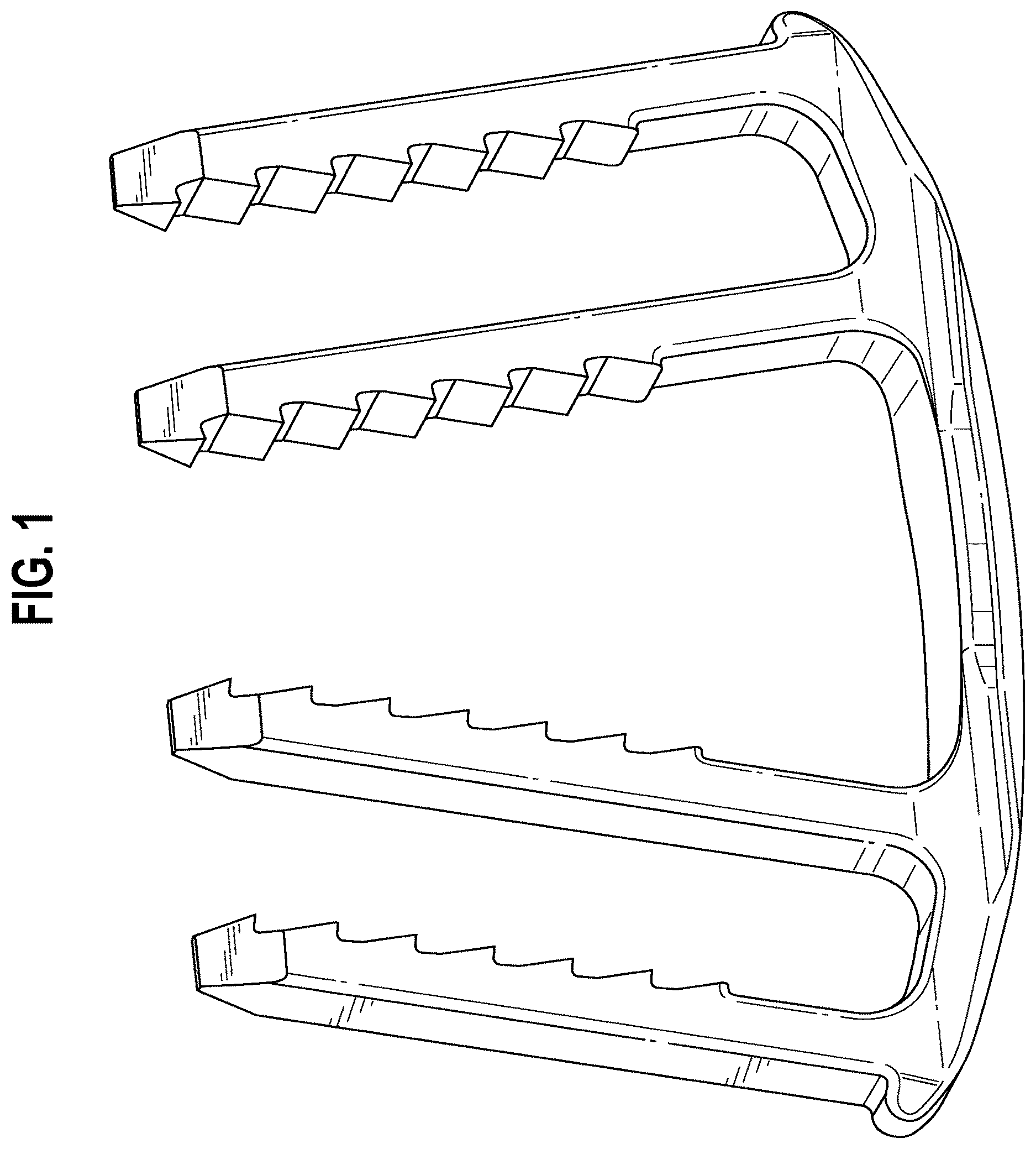 Patent USD1125549 Figure 1 – Surgical staple