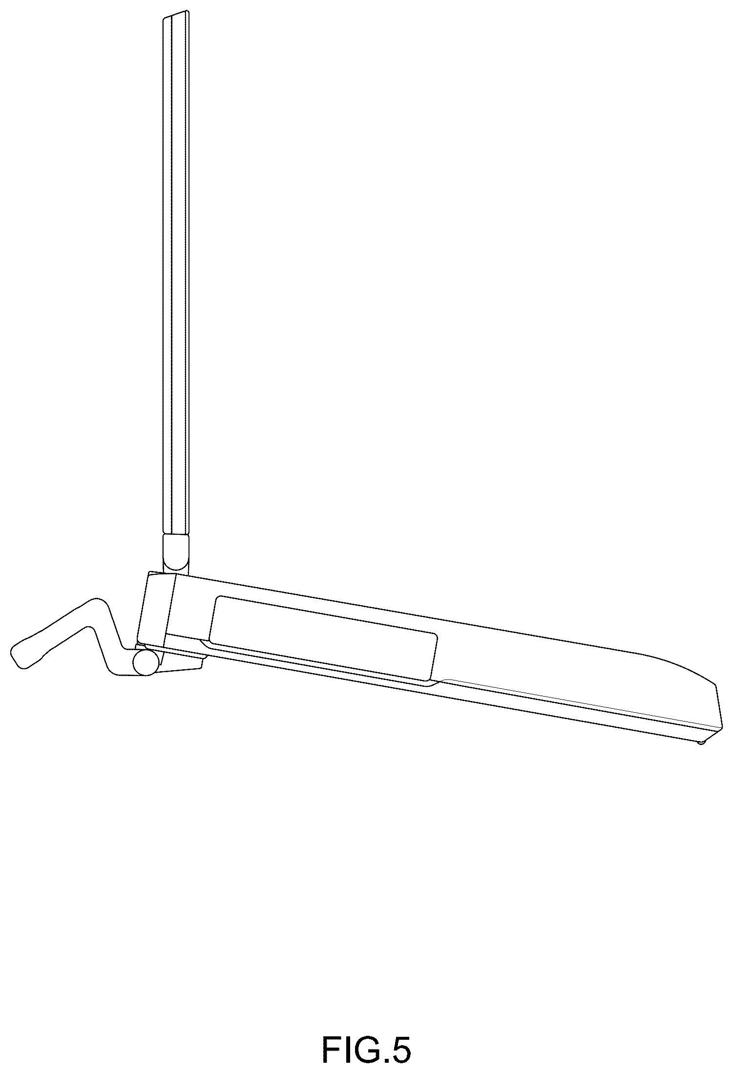 Patent USD1125550 Figure 5 – Ultrasound device