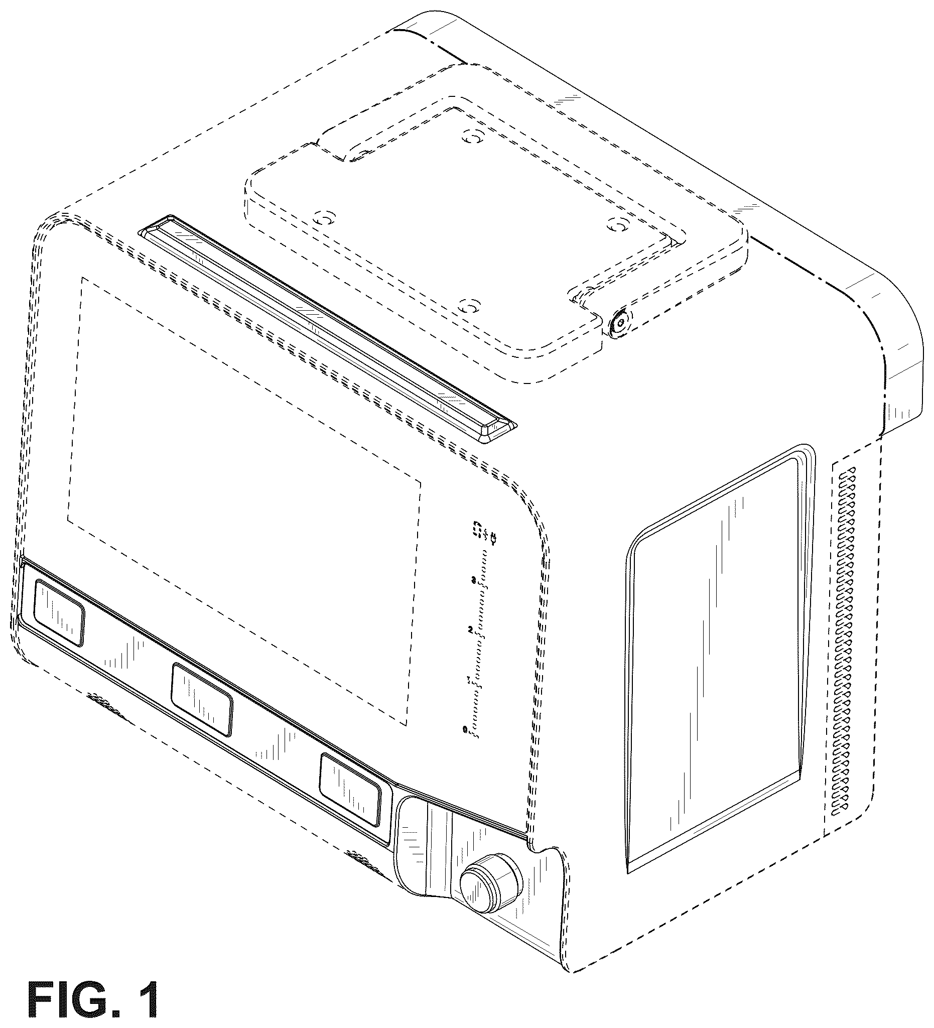 Patent USD1125554 Figure 1 – Console for an extracorporeal membrane oxygenation machine