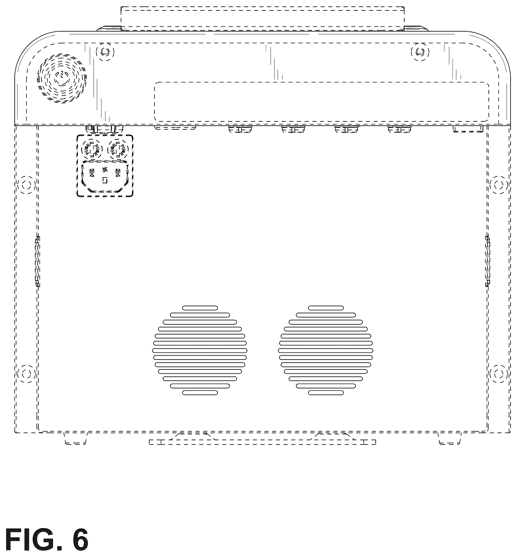 Patent USD1125554 Figure 6 – Console for an extracorporeal membrane oxygenation machine