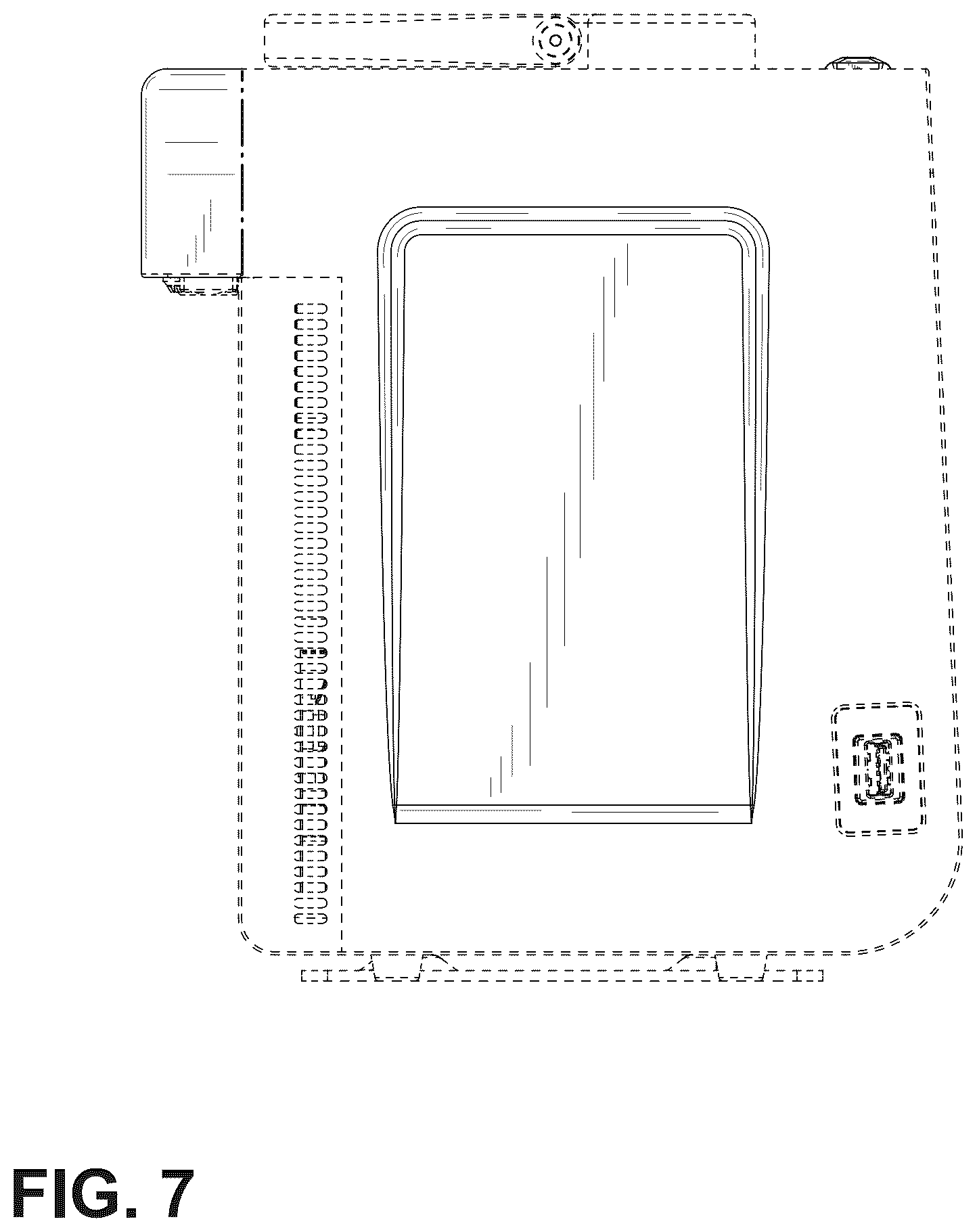 Patent USD1125554 Figure 7 – Console for an extracorporeal membrane oxygenation machine