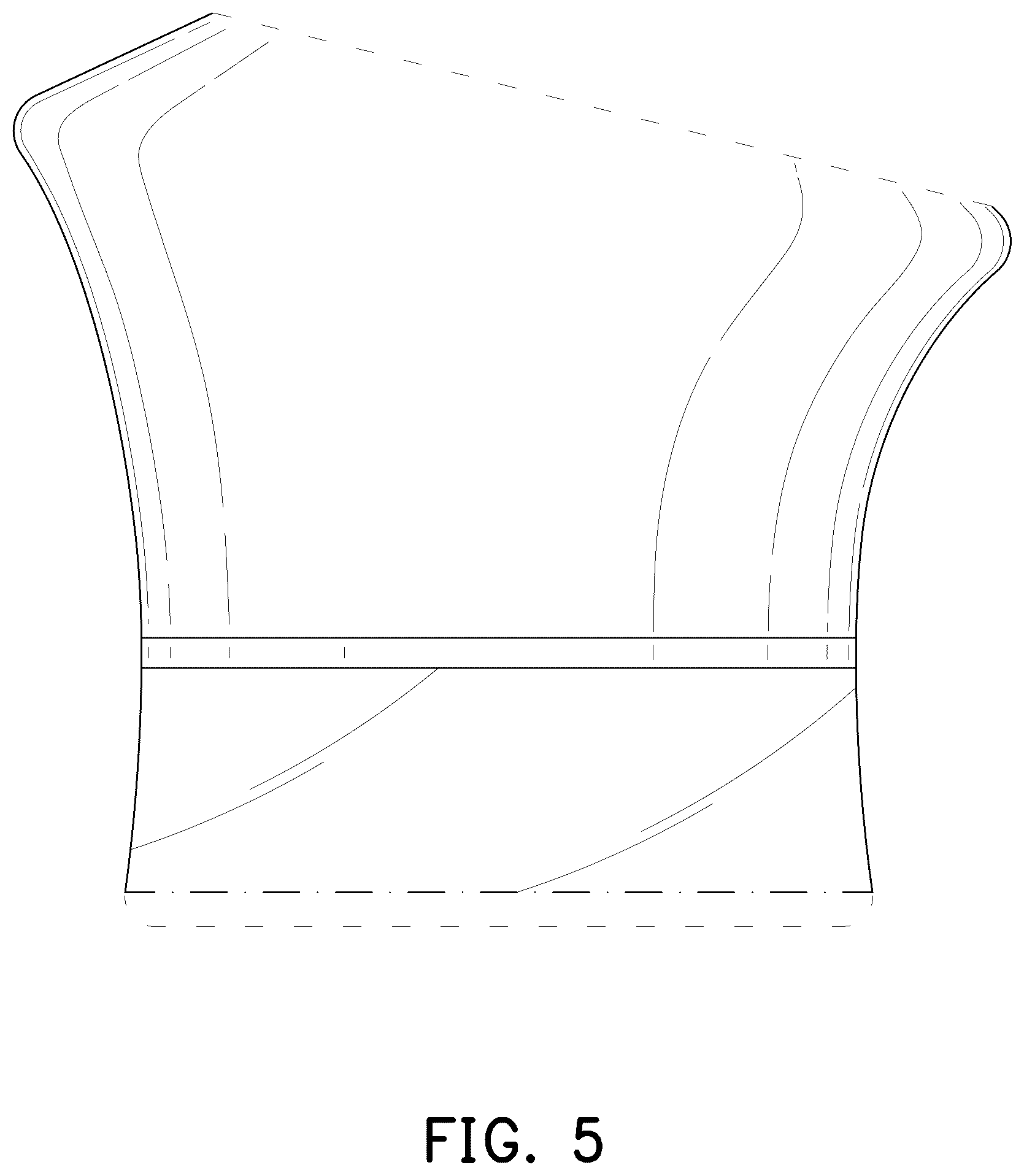 Patent USD1125555 Figure 5 – Applicator of glucose sensor