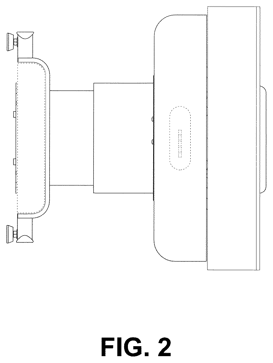 Patent USD1125556 Figure 2 – Massage table