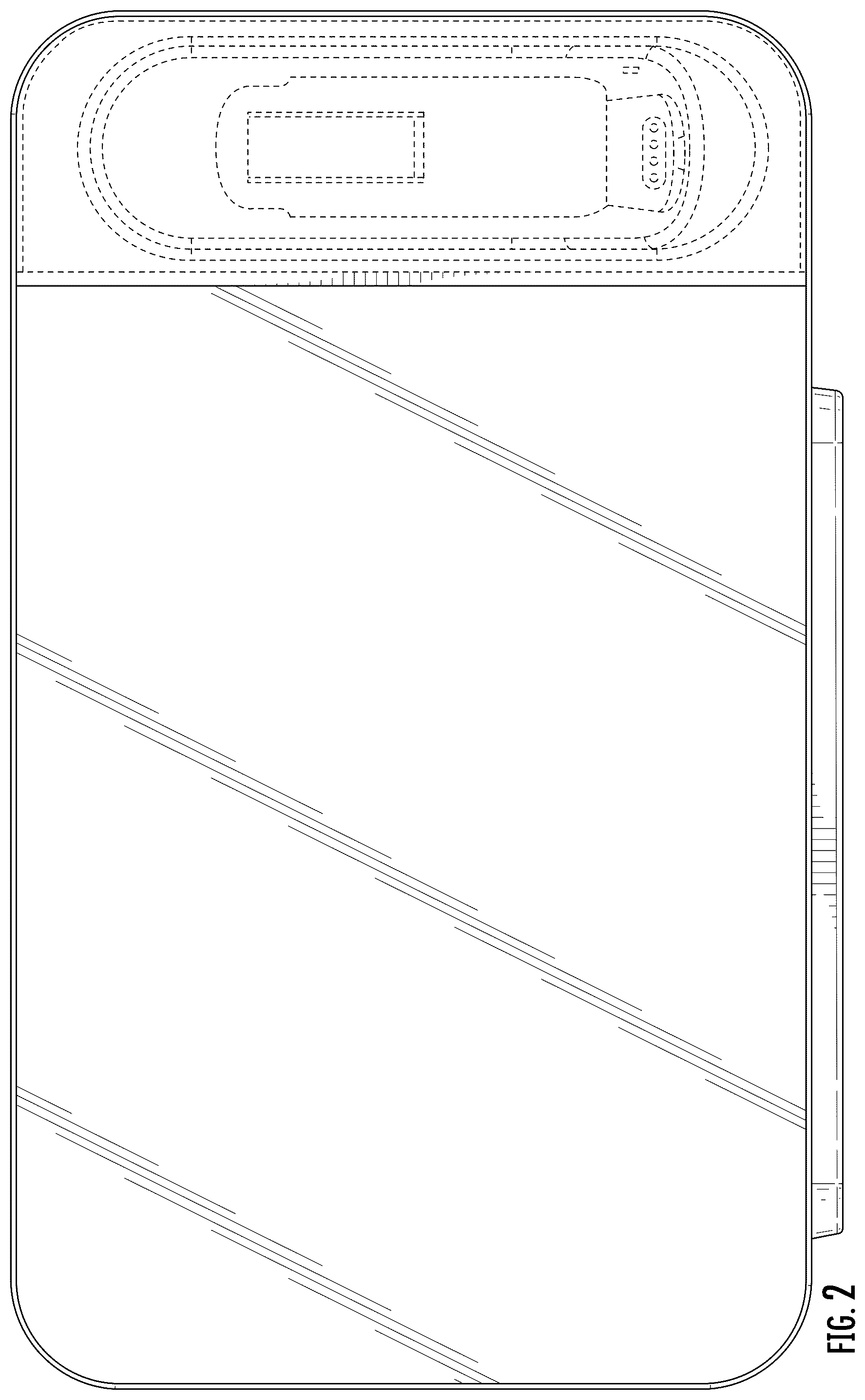 Patent USD1125557 Figure 2 – Patient monitor