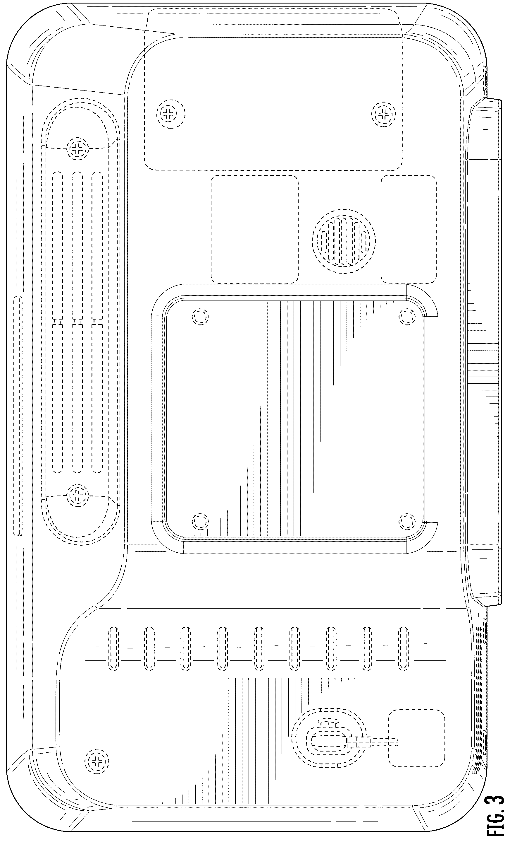Patent USD1125557 Figure 3 – Patient monitor