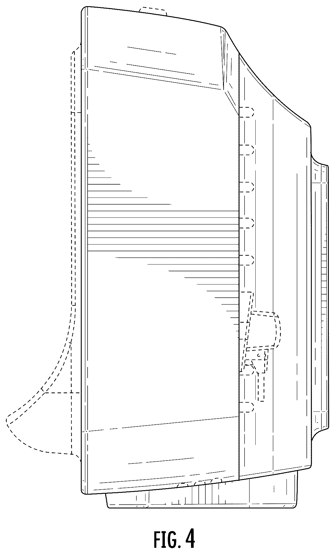 Patent USD1125557 Figure 4 – Patient monitor