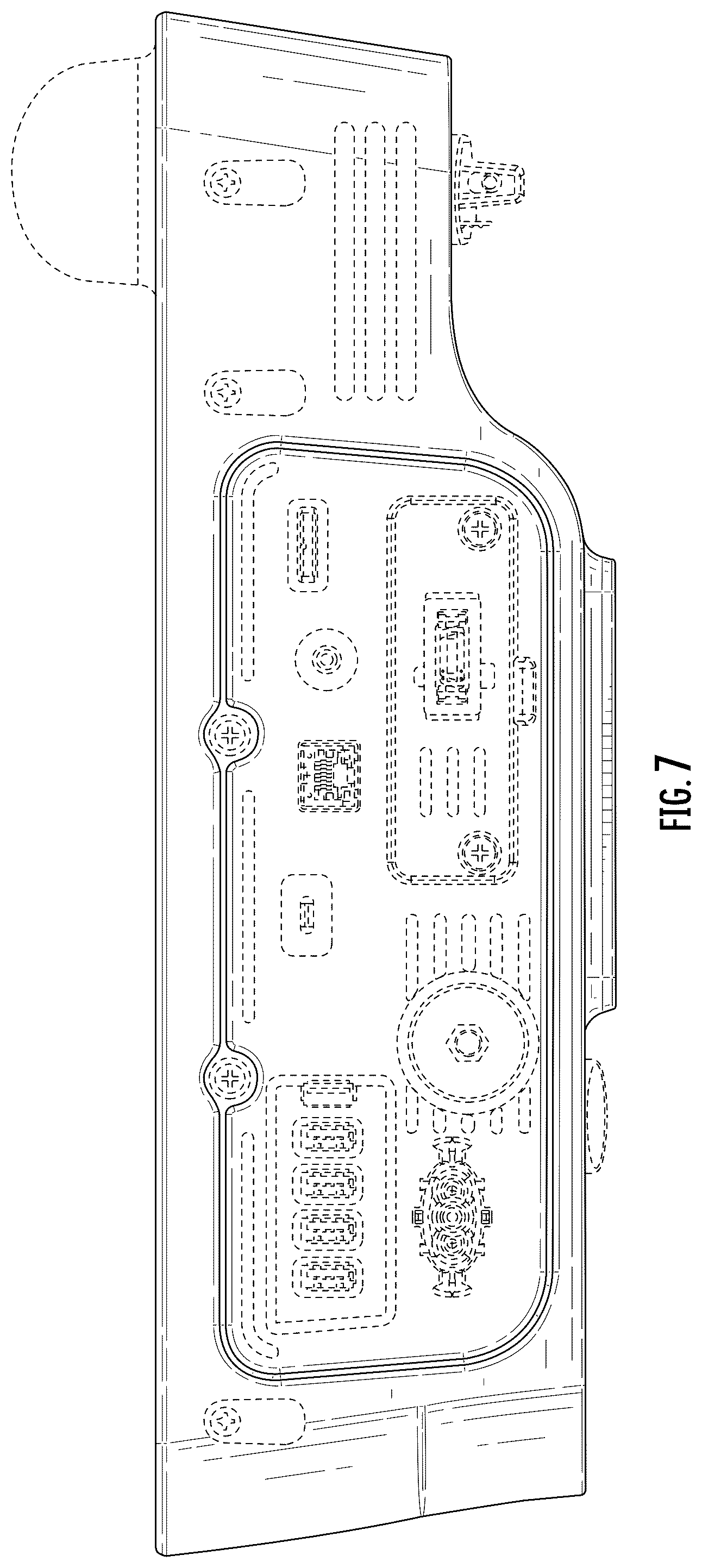 Patent USD1125557 Figure 7 – Patient monitor