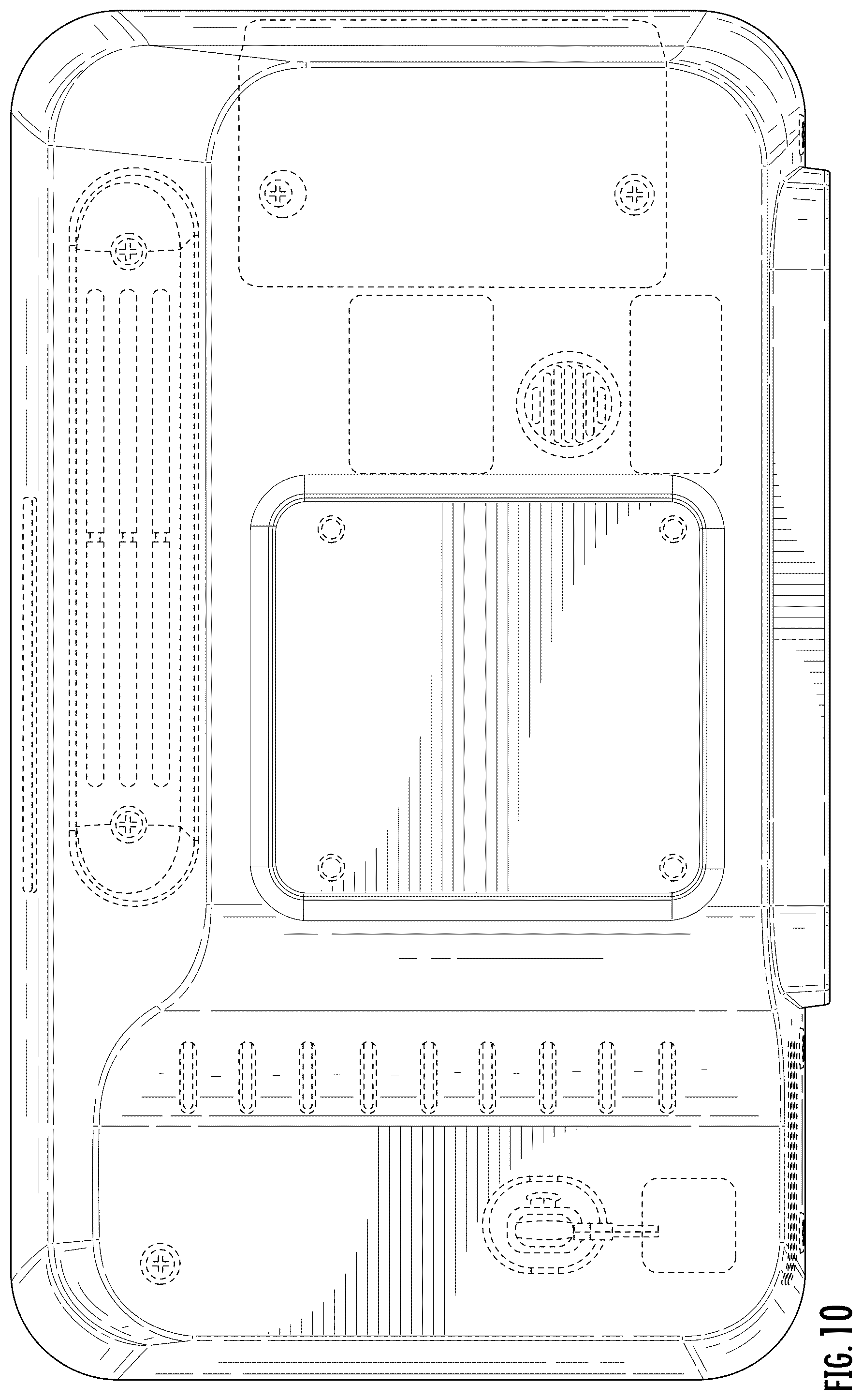 Patent USD1125557 Figure 10 – Patient monitor