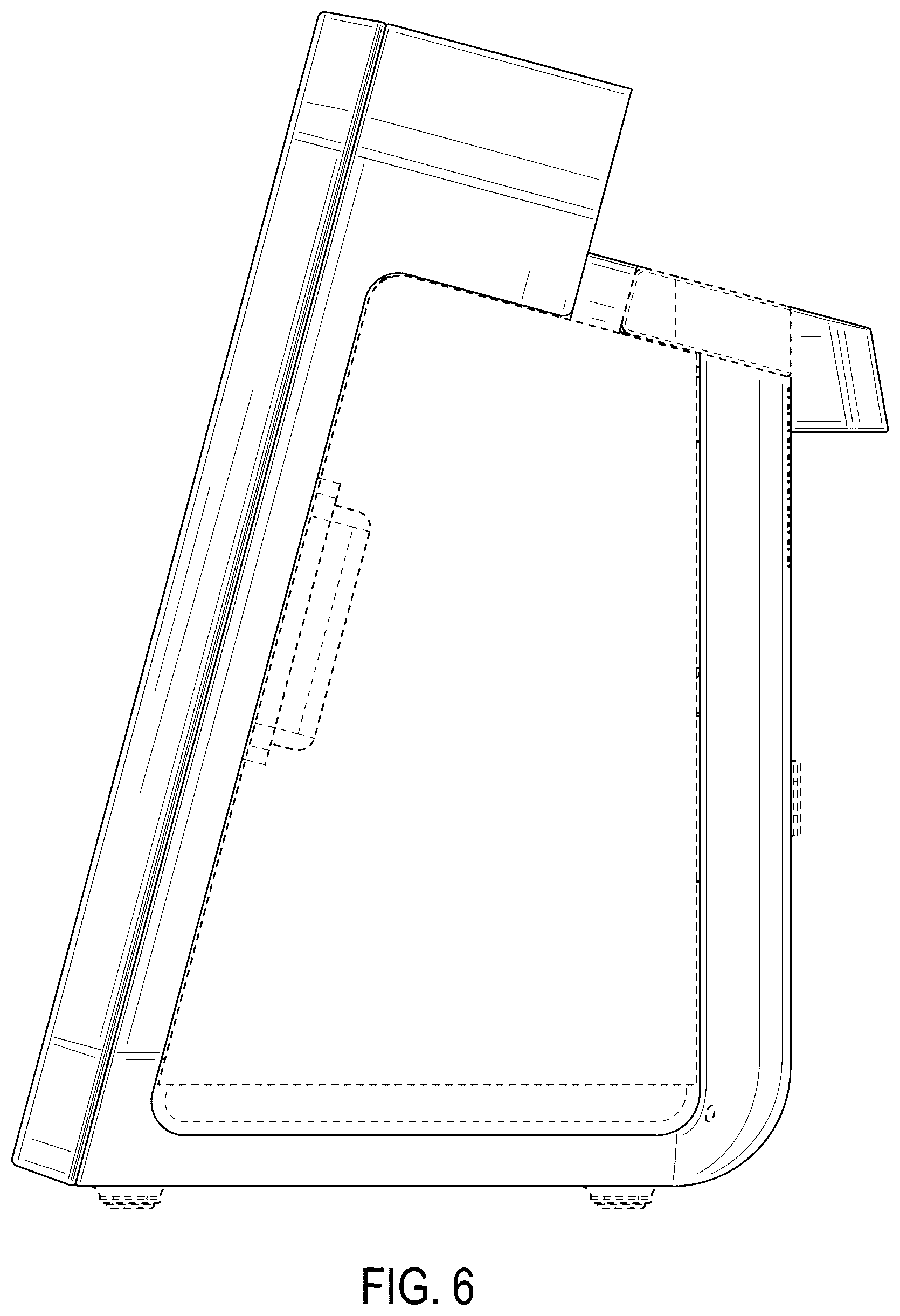 Patent USD1125559 Figure 6 – Console