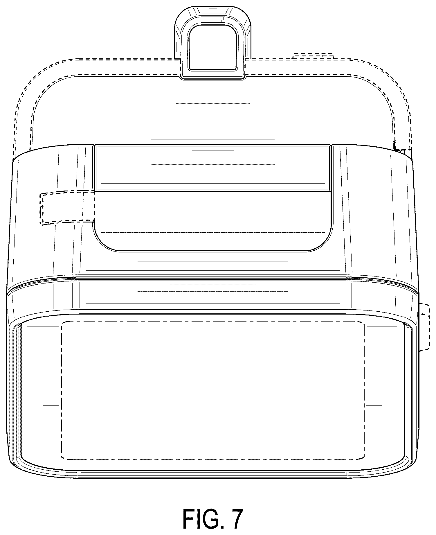 Patent USD1125559 Figure 7 – Console