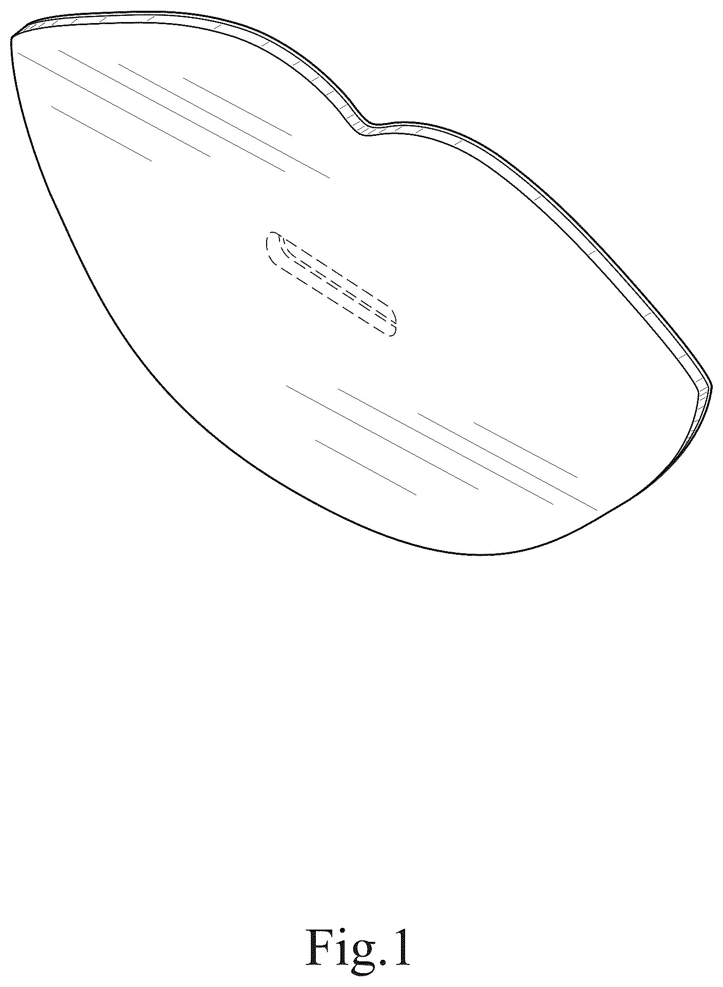 Patent USD1125562 Figure 1 – Lip tape