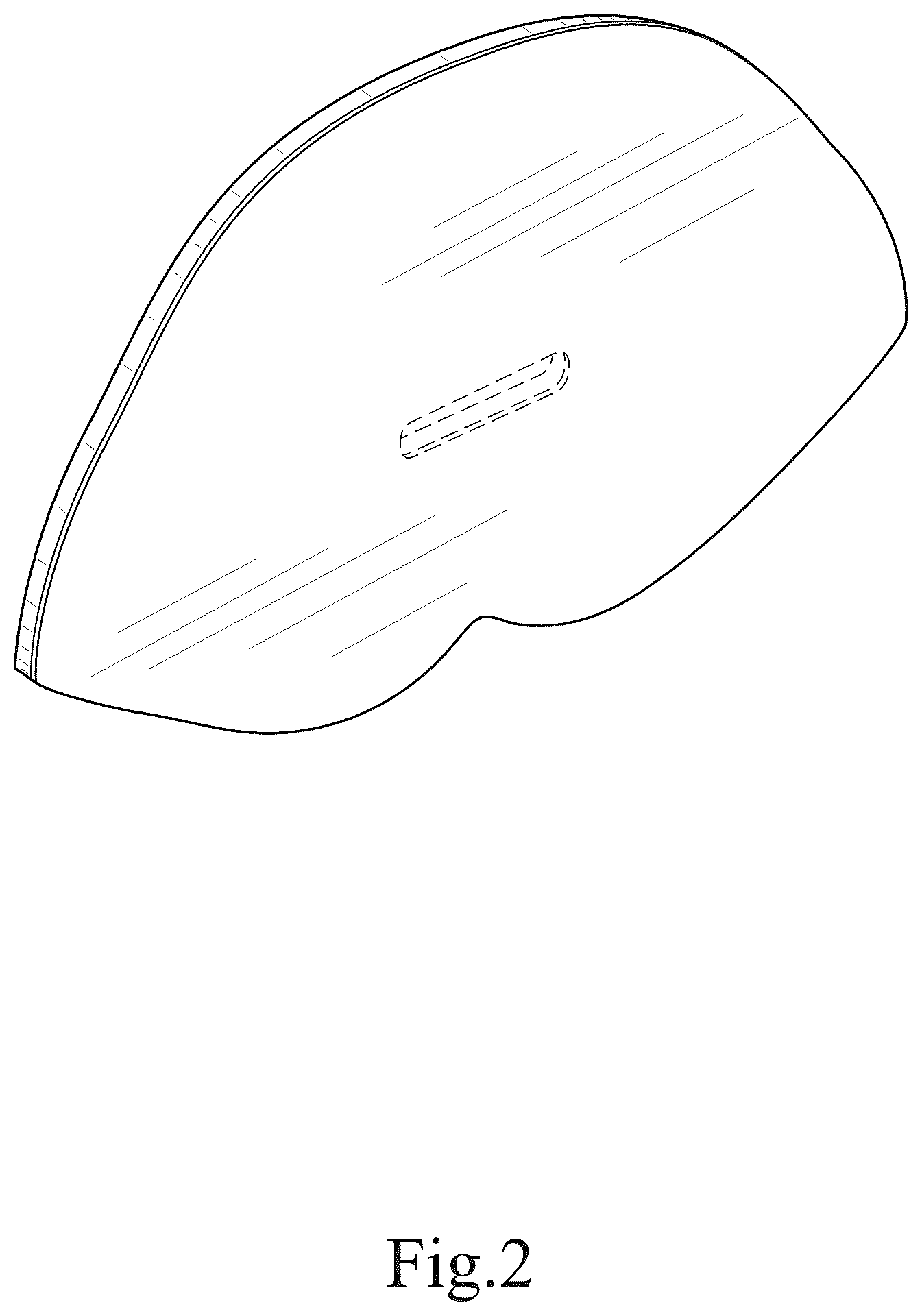 Patent USD1125562 Figure 2 – Lip tape