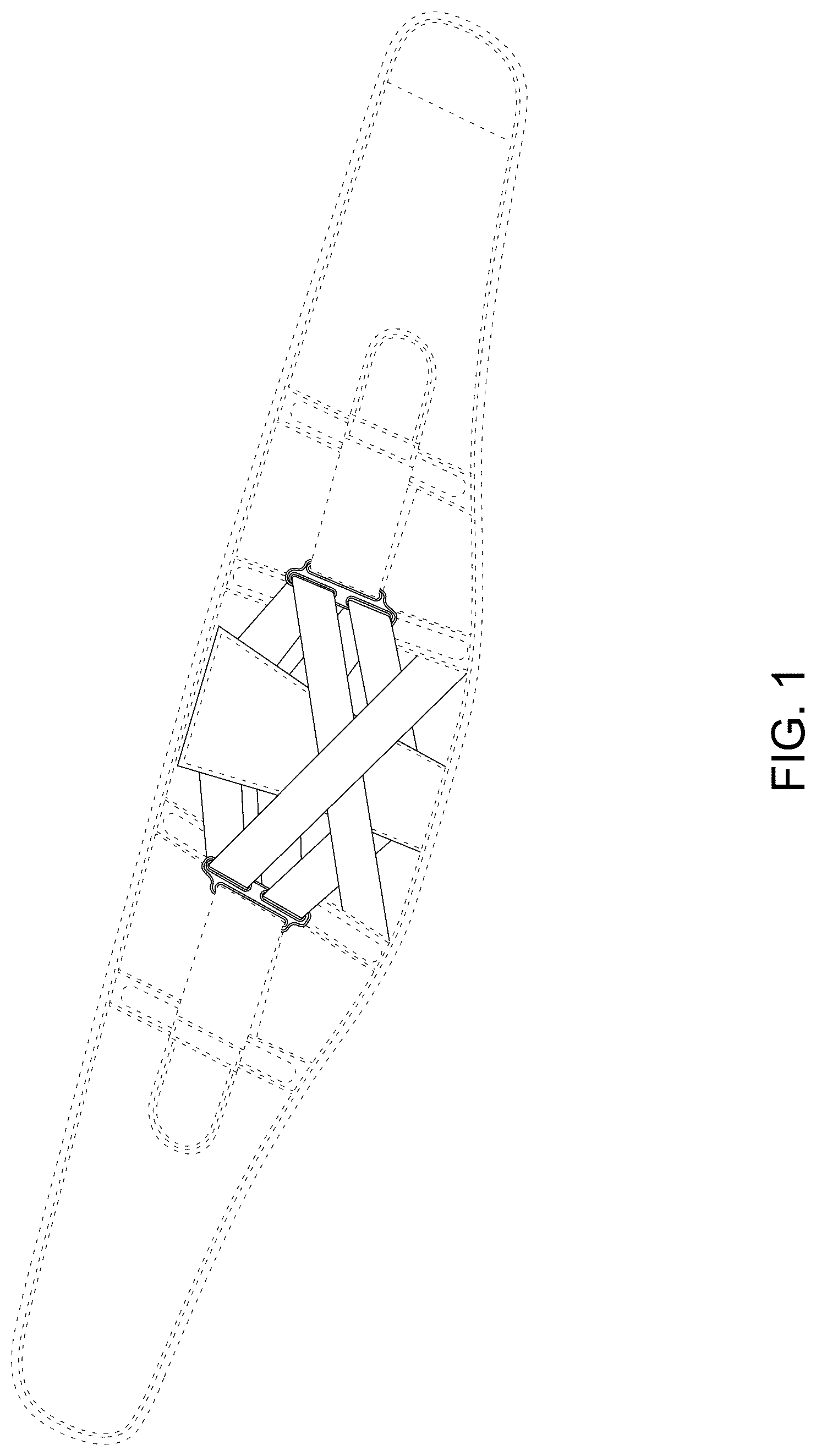 Patent USD1125563 Figure 1 – Back support