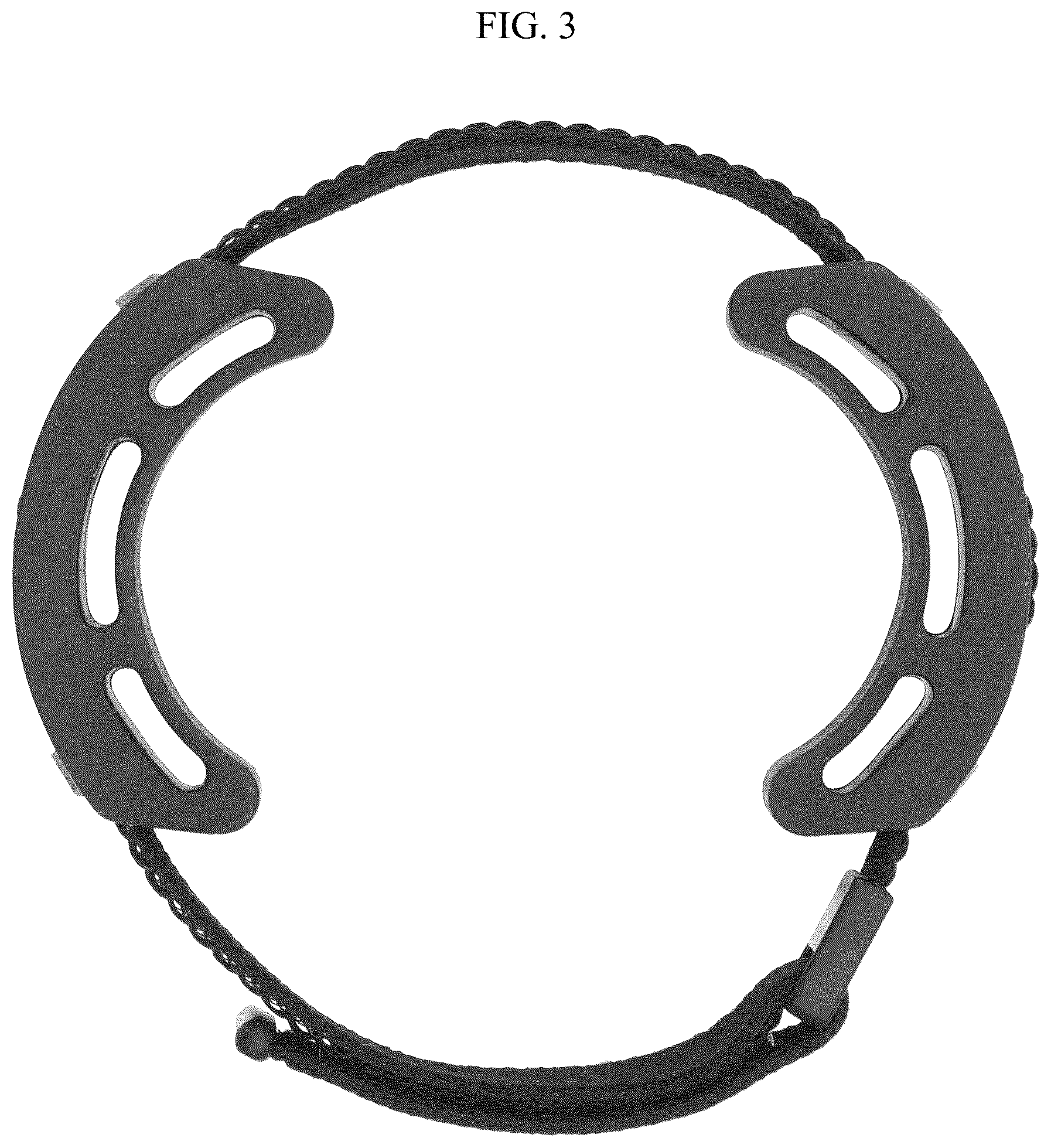 Patent USD1125564 Figure 3 – Wrist protection band