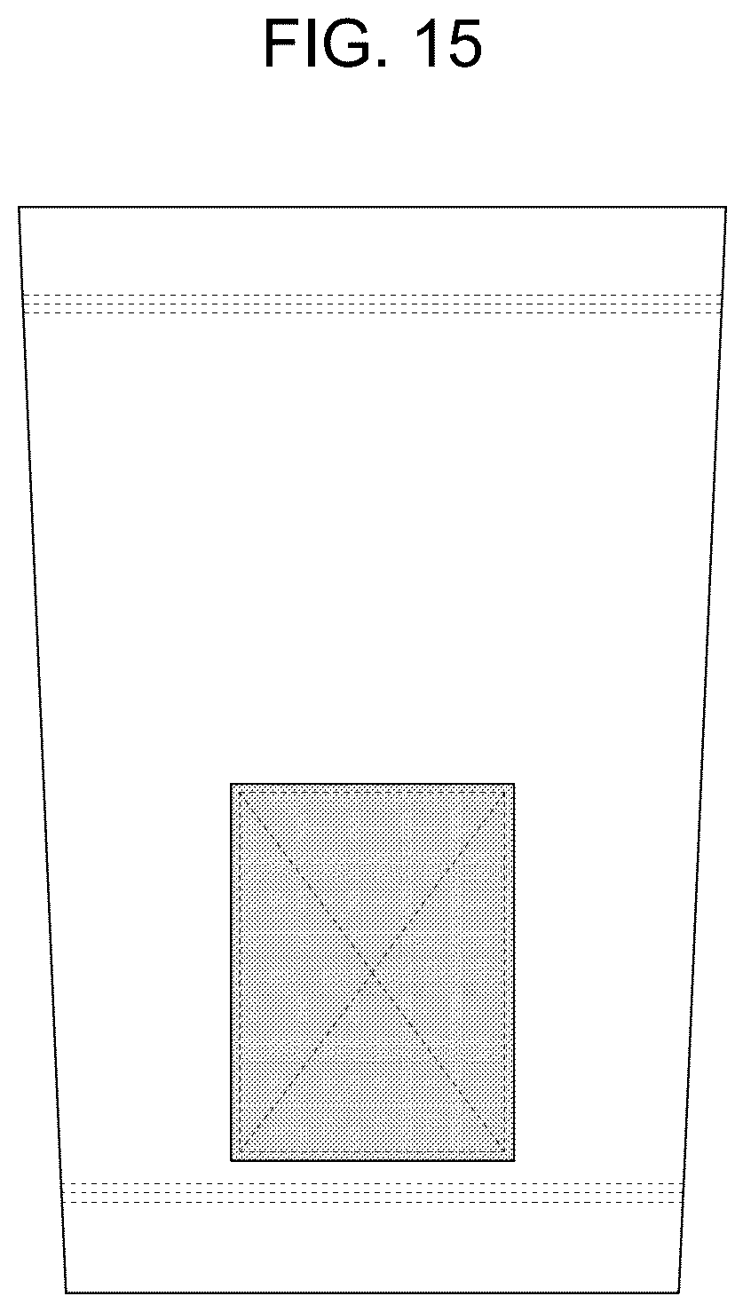 Patent USD1125565 Figure 15 – Compression sleeve having strap