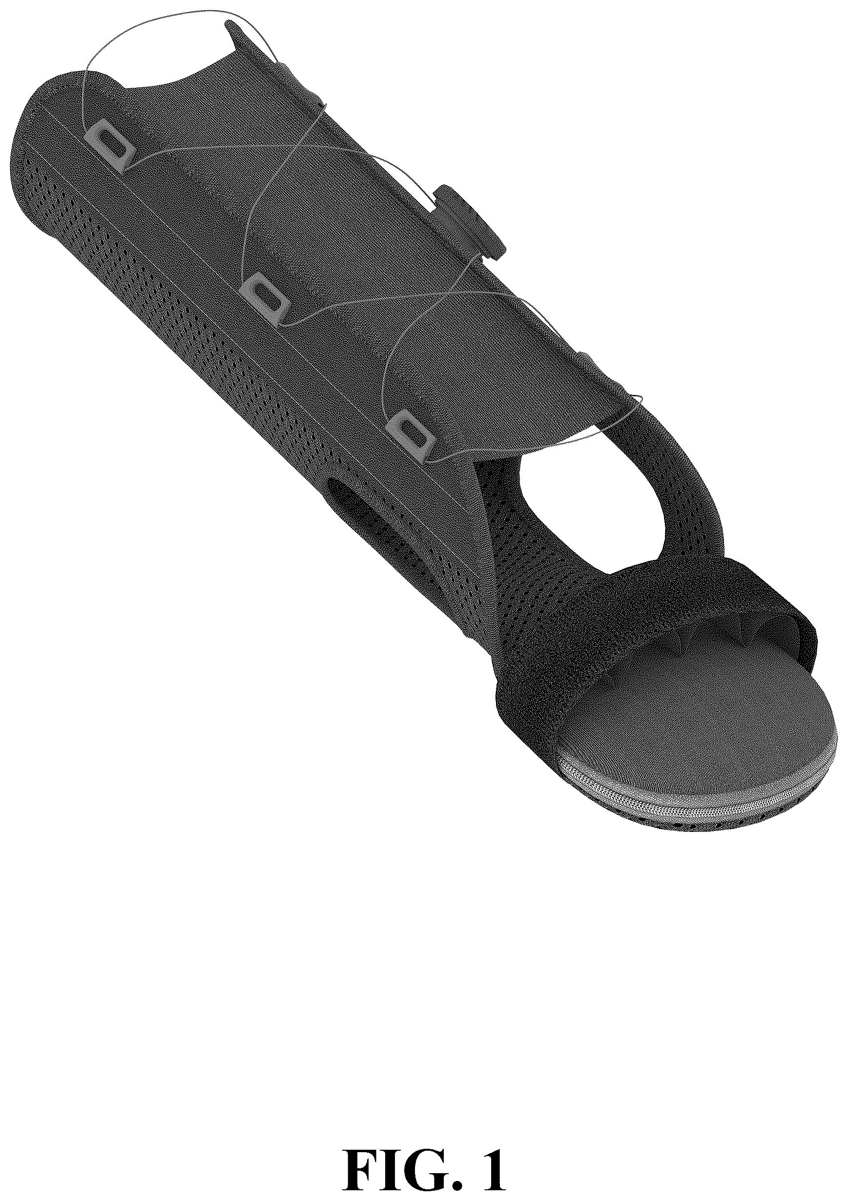 Patent USD1125566 Figure 1 – Wrist brace