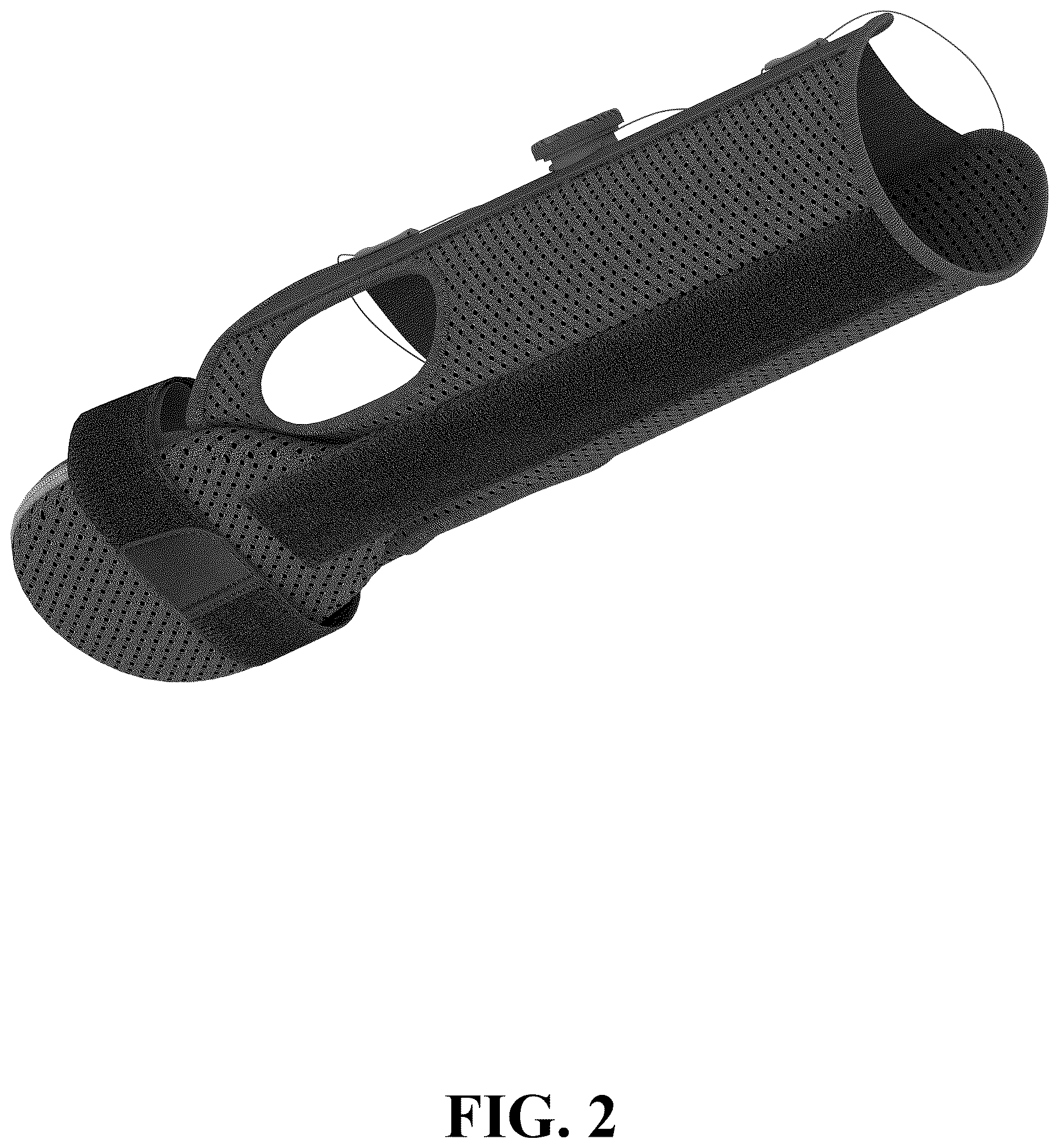 Patent USD1125566 Figure 2 – Wrist brace