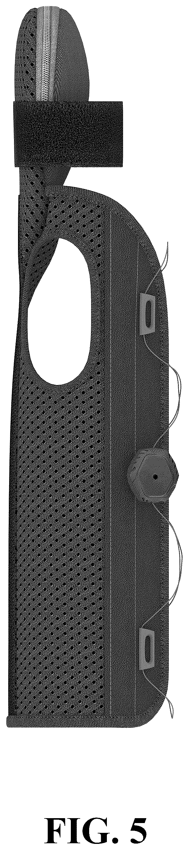 Patent USD1125566 Figure 5 – Wrist brace