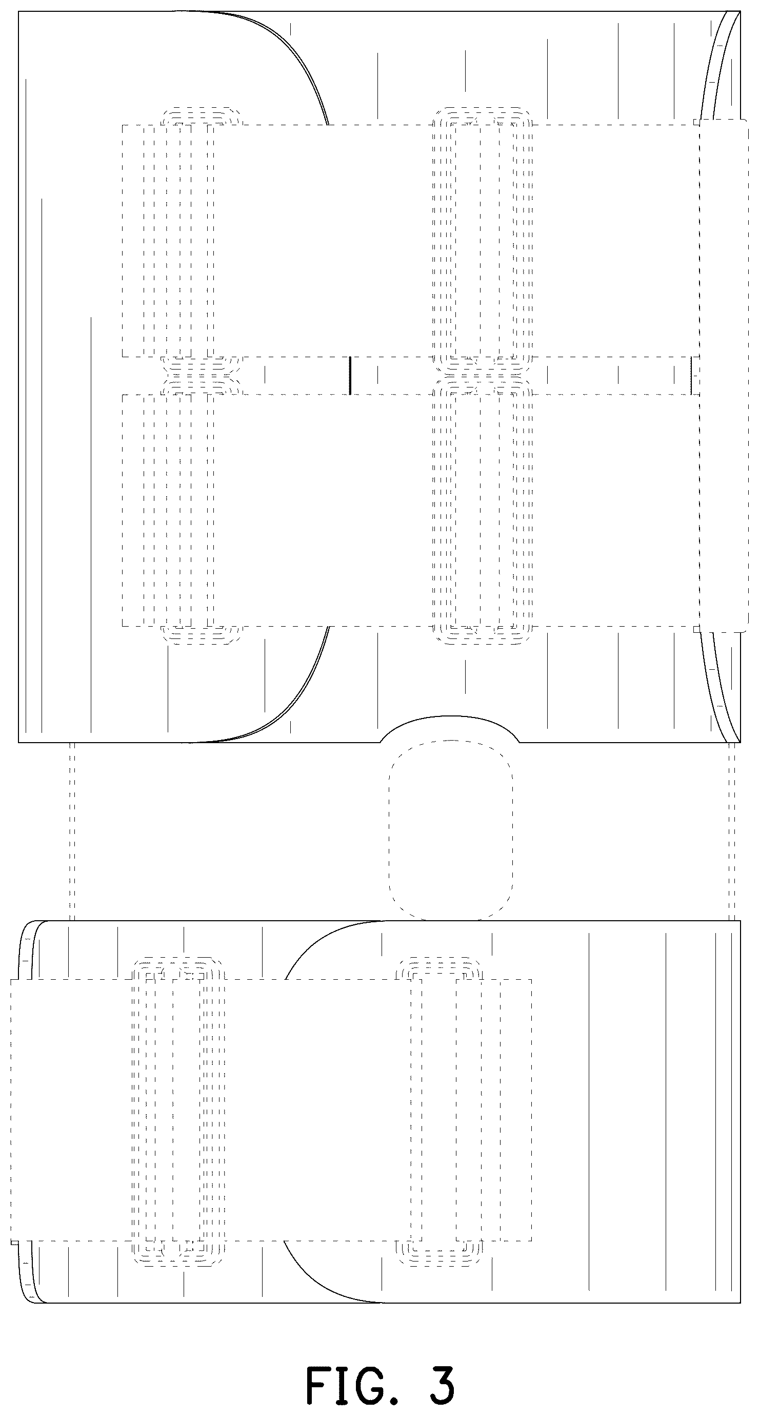 Patent USD1125567 Figure 3 – Knee support