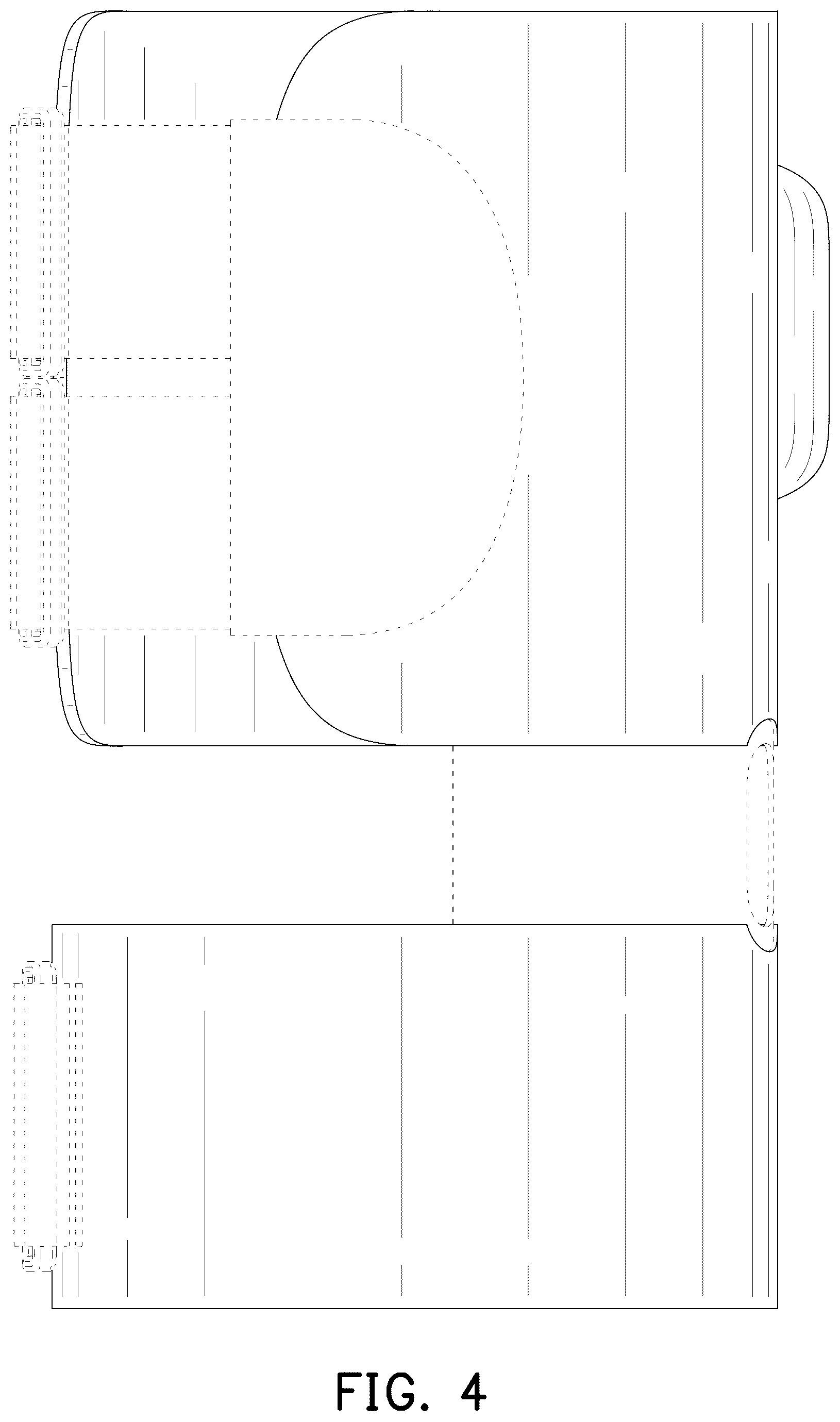 Patent USD1125567 Figure 4 – Knee support