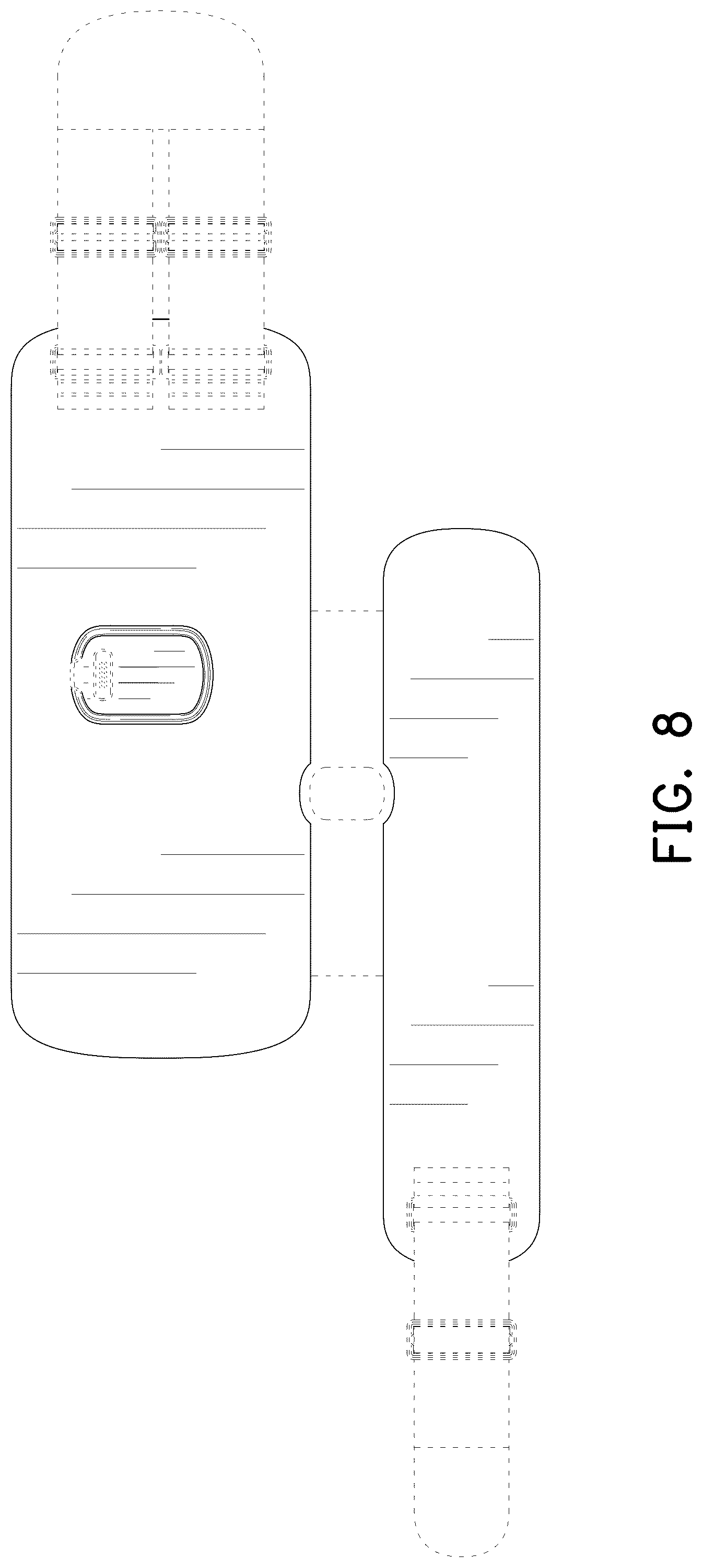 Patent USD1125567 Figure 8 – Knee support
