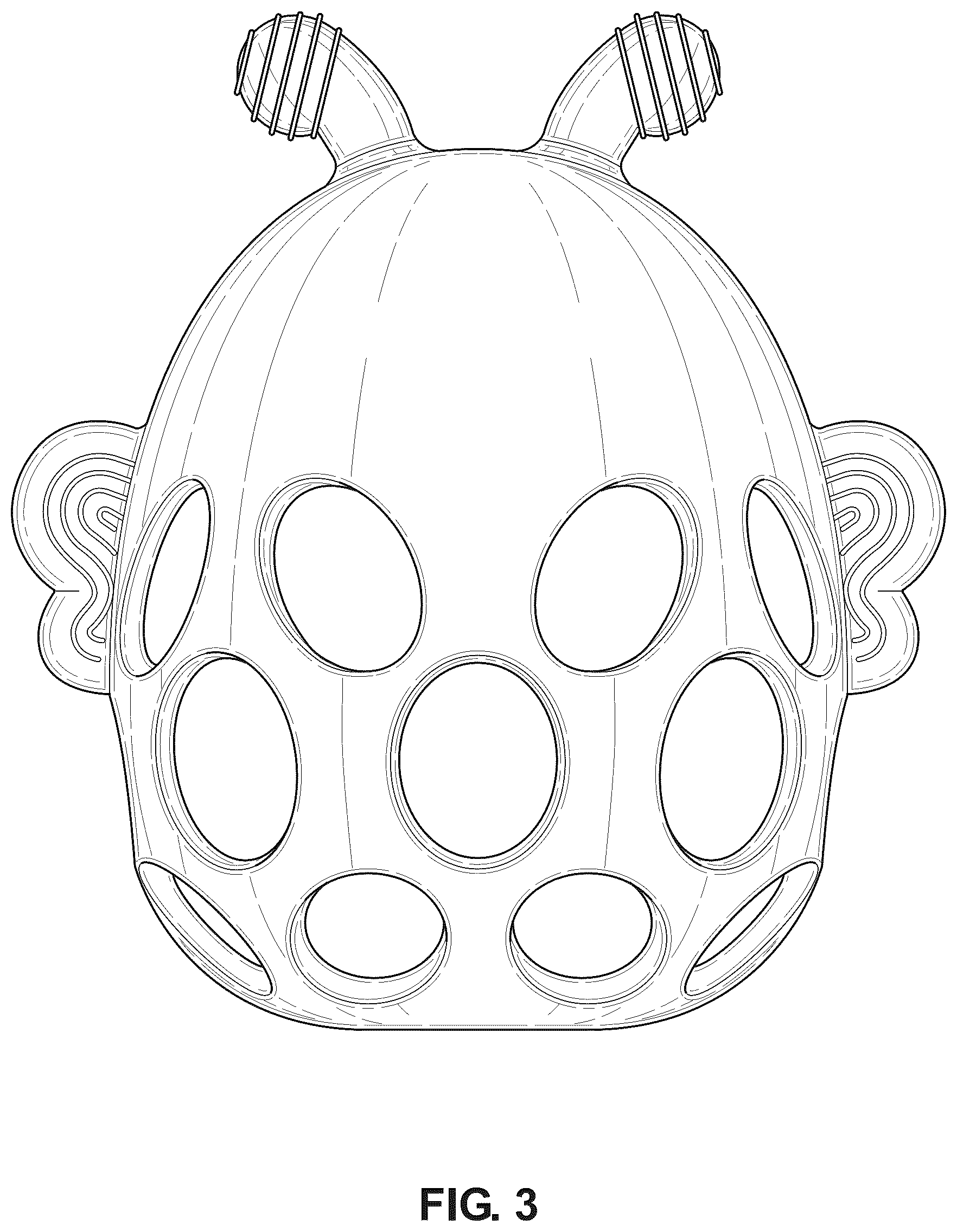 Patent USD1125568 Figure 3 – Infant teether