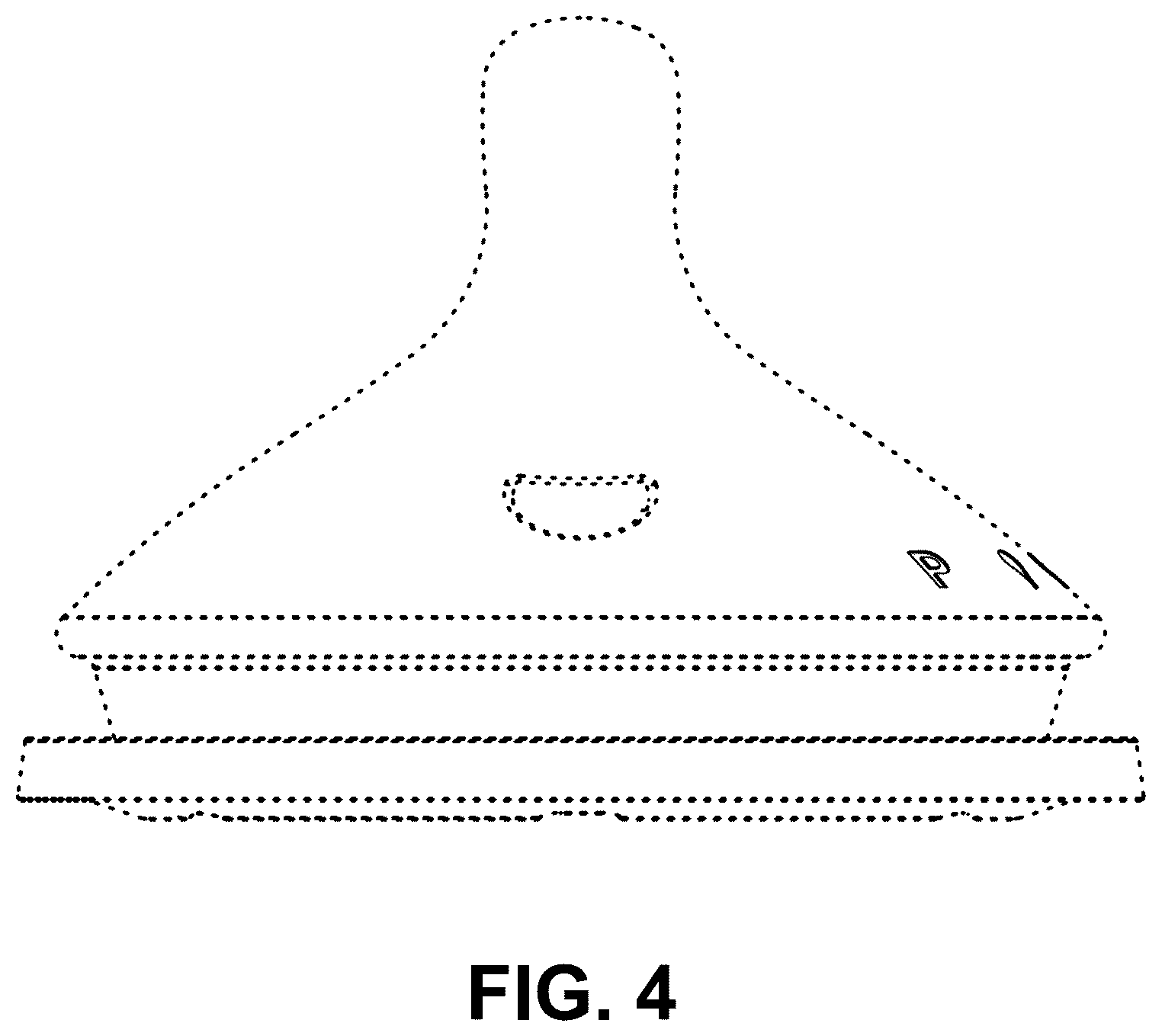 Patent USD1125569 Figure 4 – Teat for baby bottle with flow indicators