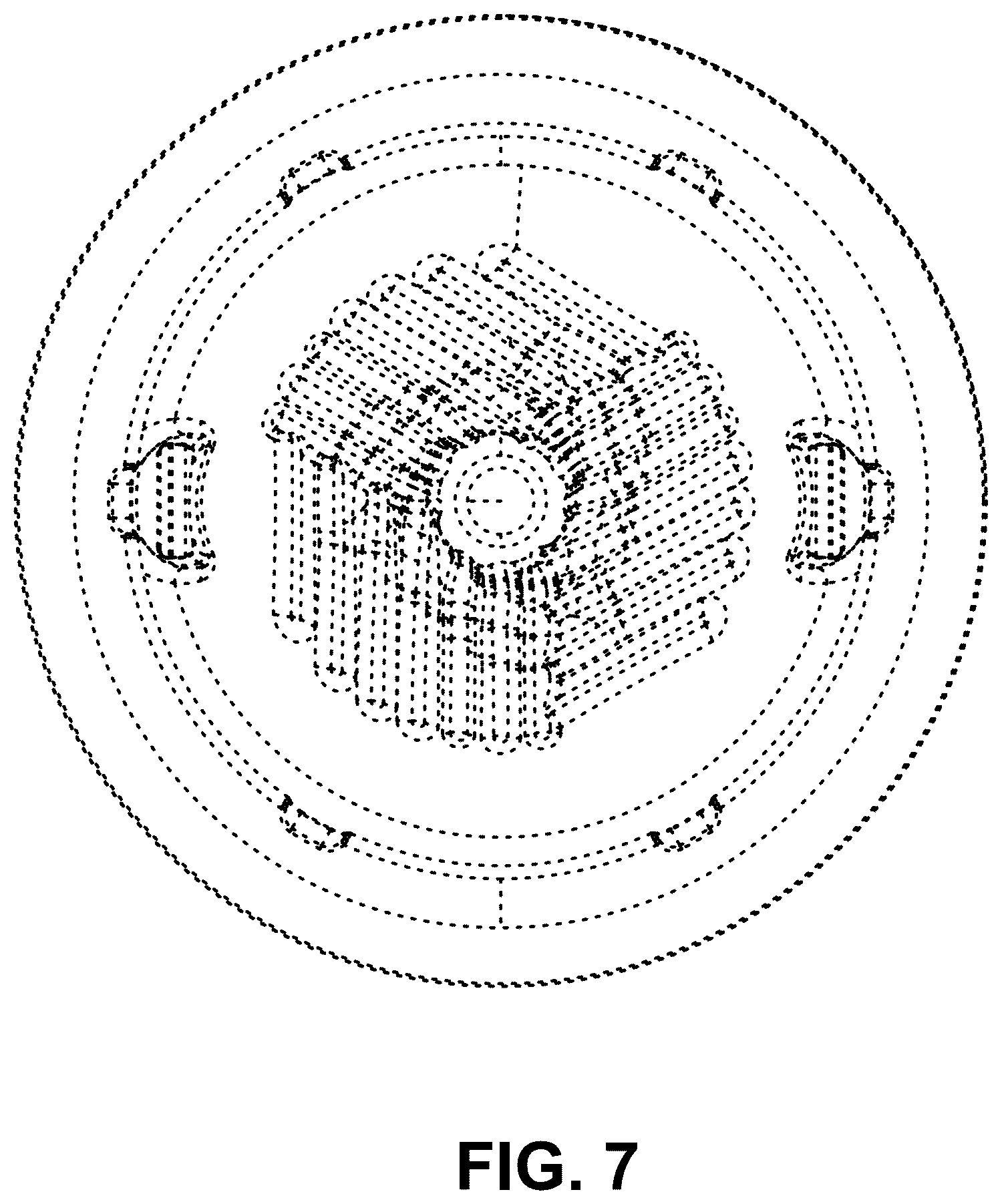 Patent USD1125569 Figure 7 – Teat for baby bottle with flow indicators