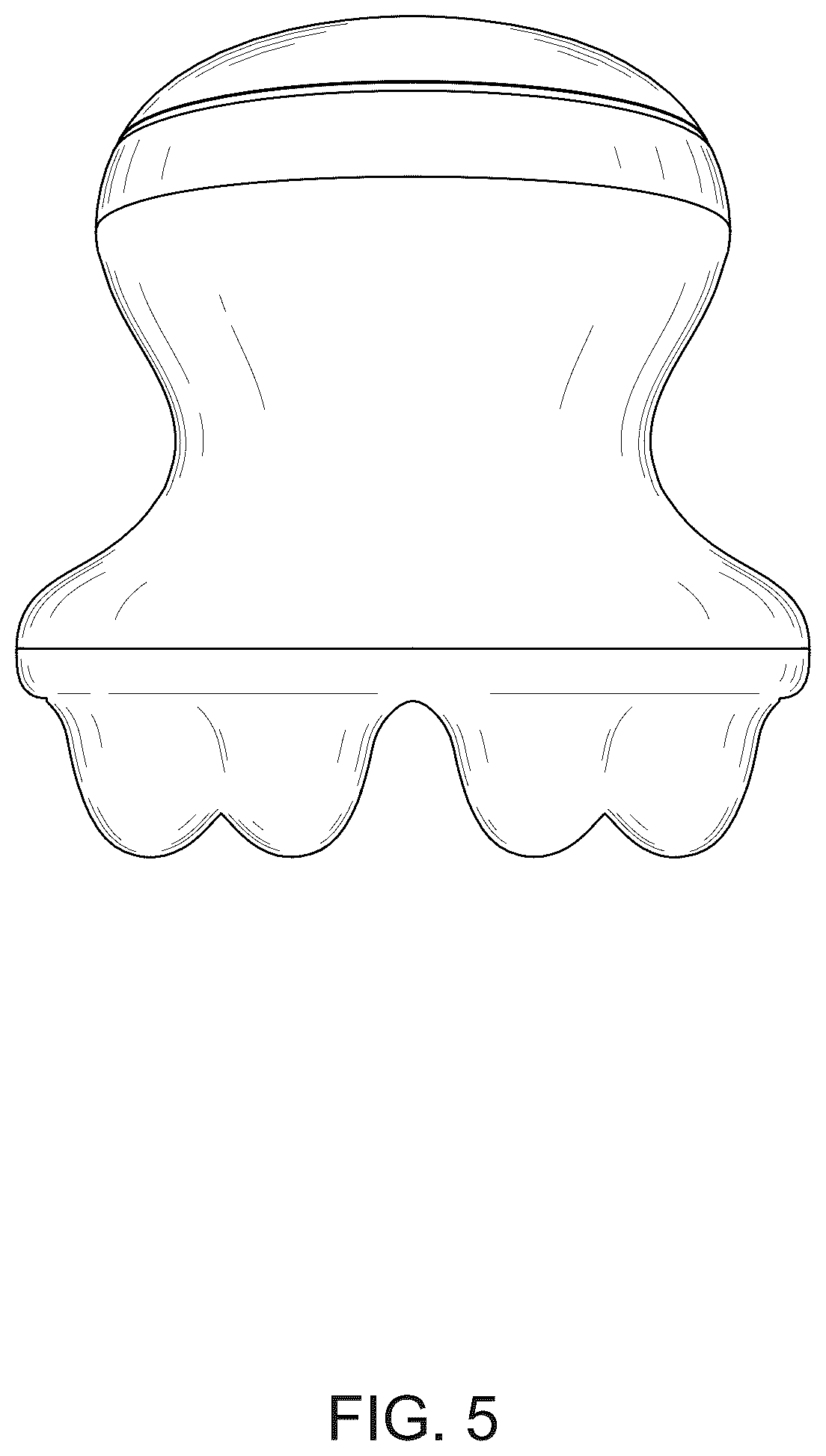 Patent USD1125570 Figure 5 – Skin treatment device