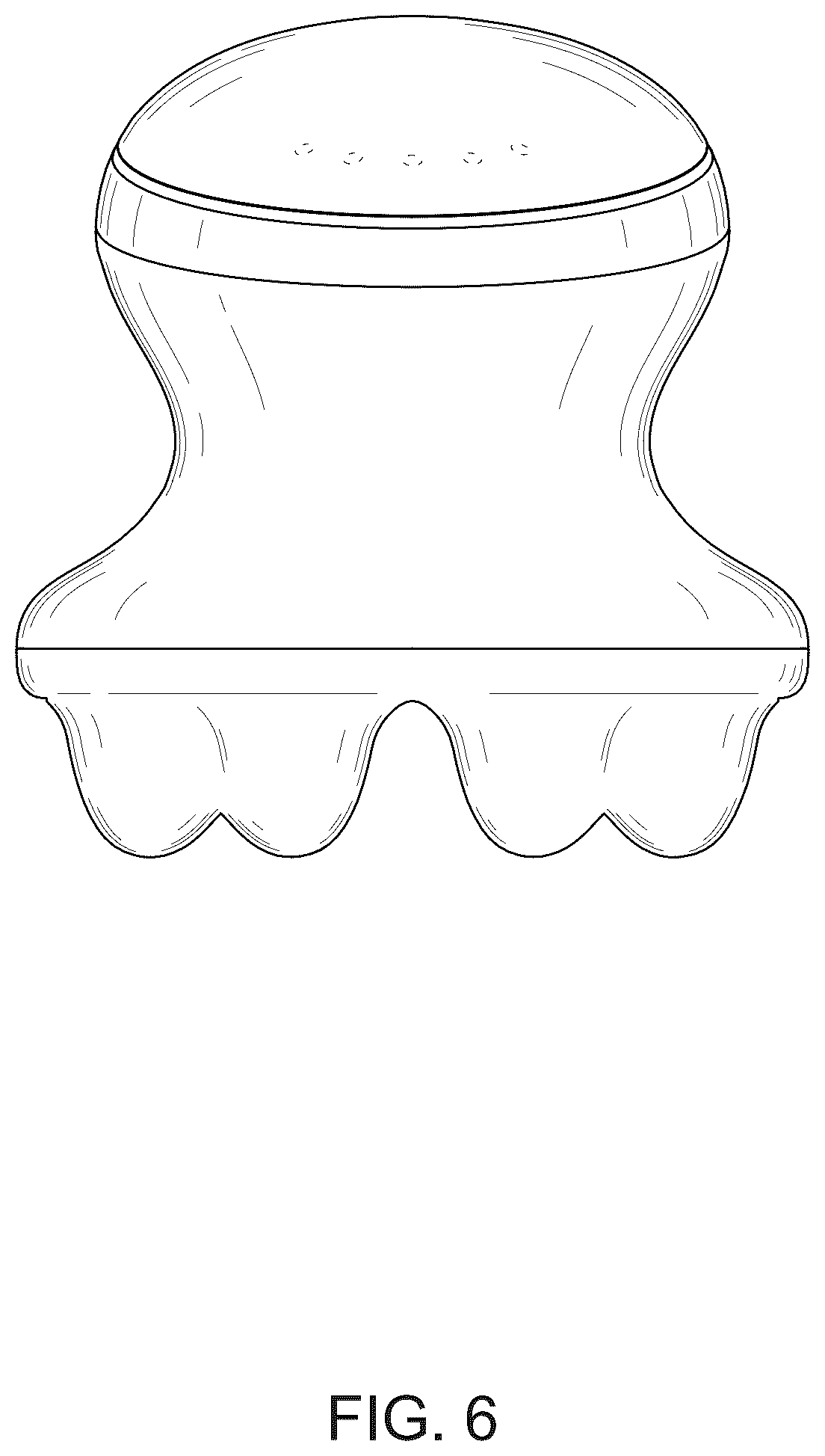 Patent USD1125570 Figure 6 – Skin treatment device