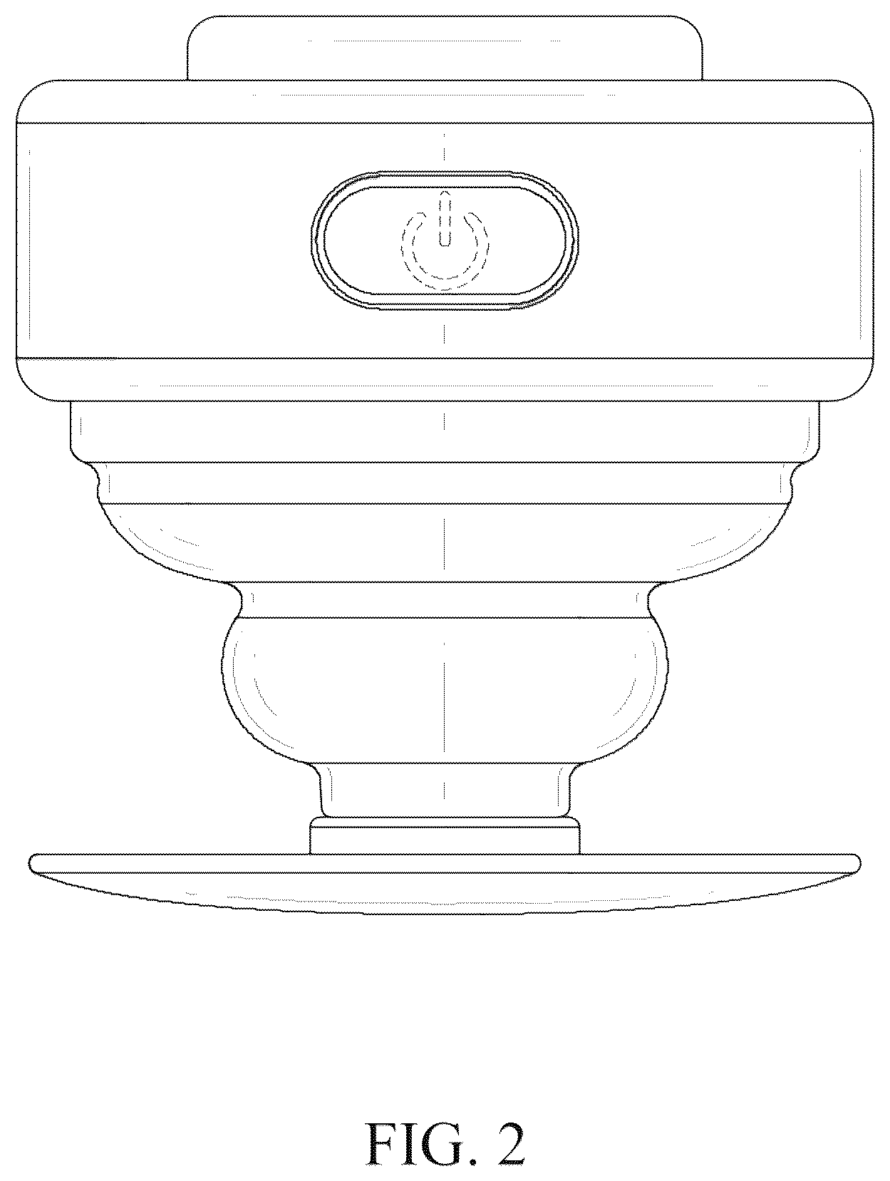Patent USD1125572 Figure 2 – Skin therapy device