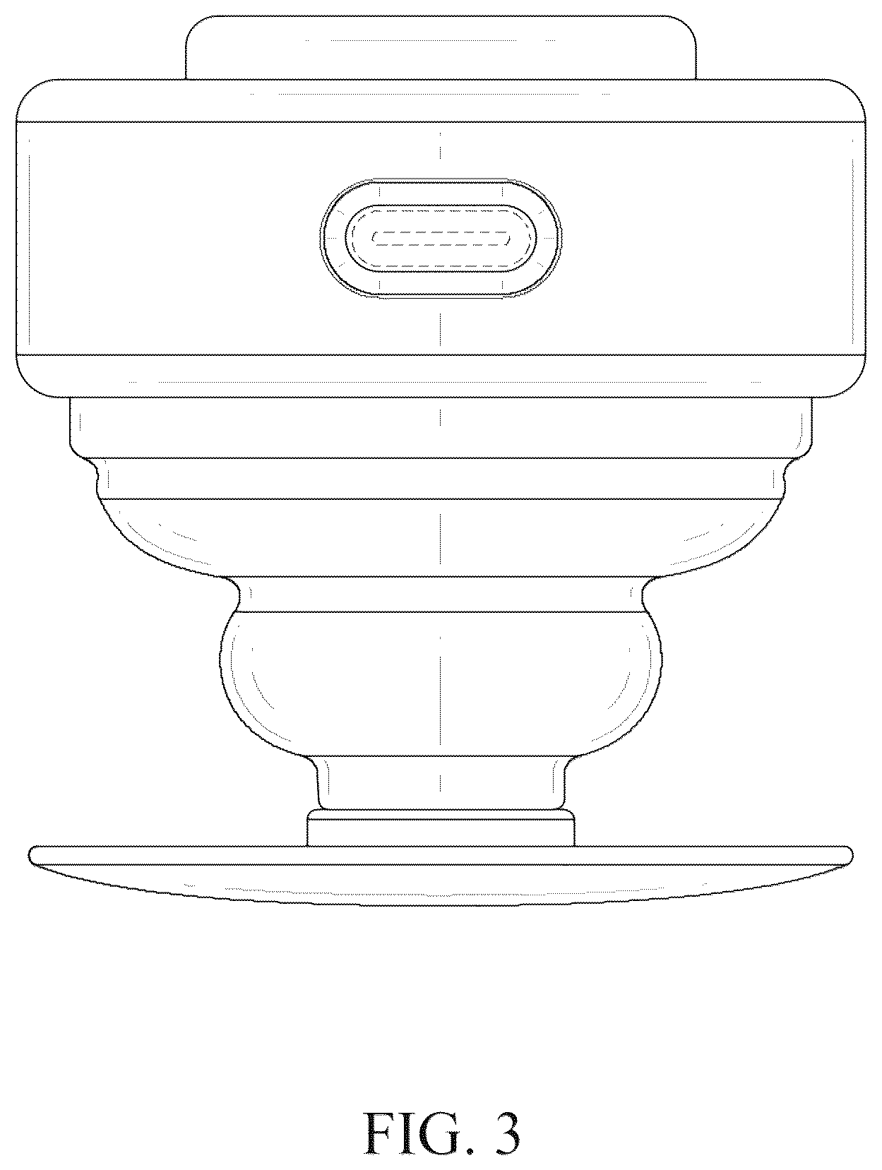Patent USD1125572 Figure 3 – Skin therapy device