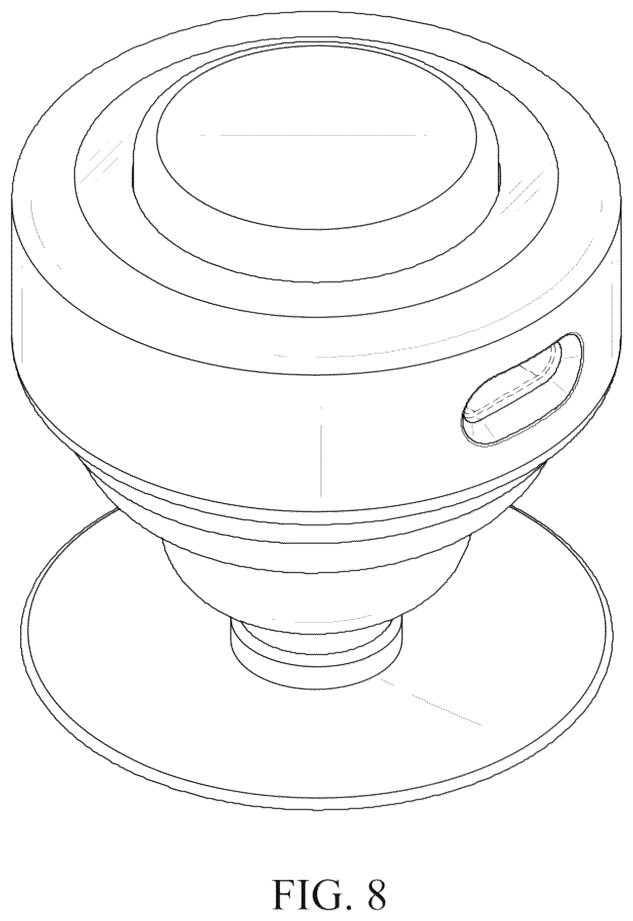 Patent USD1125572 Figure 8 – Skin therapy device