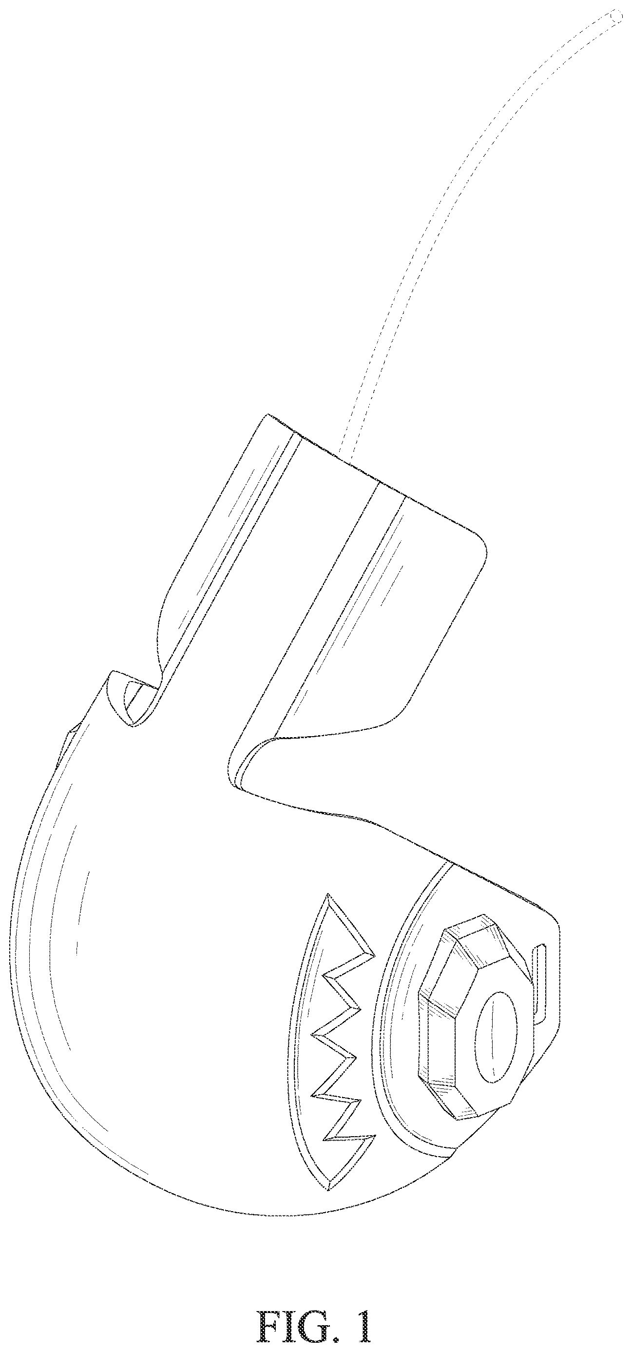 Patent USD1125573 Figure 1 – Physiotherapy instrument