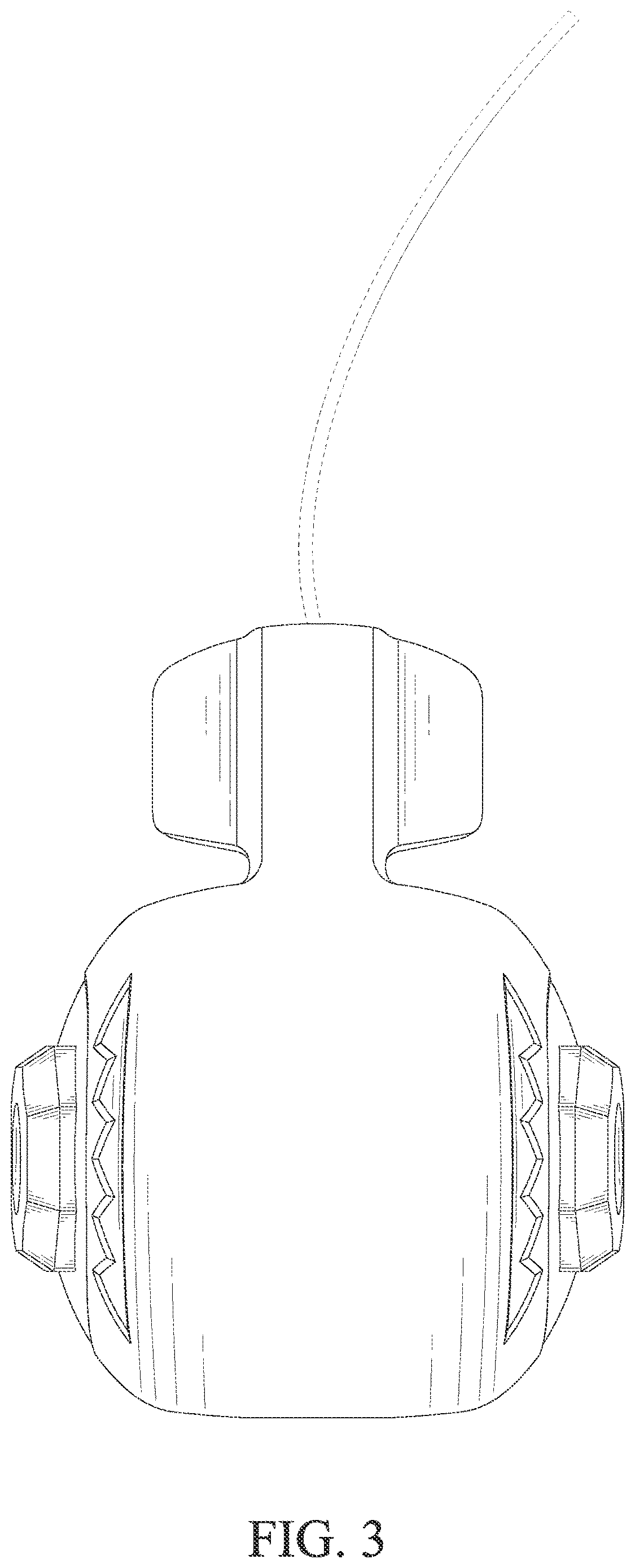 Patent USD1125573 Figure 3 – Physiotherapy instrument