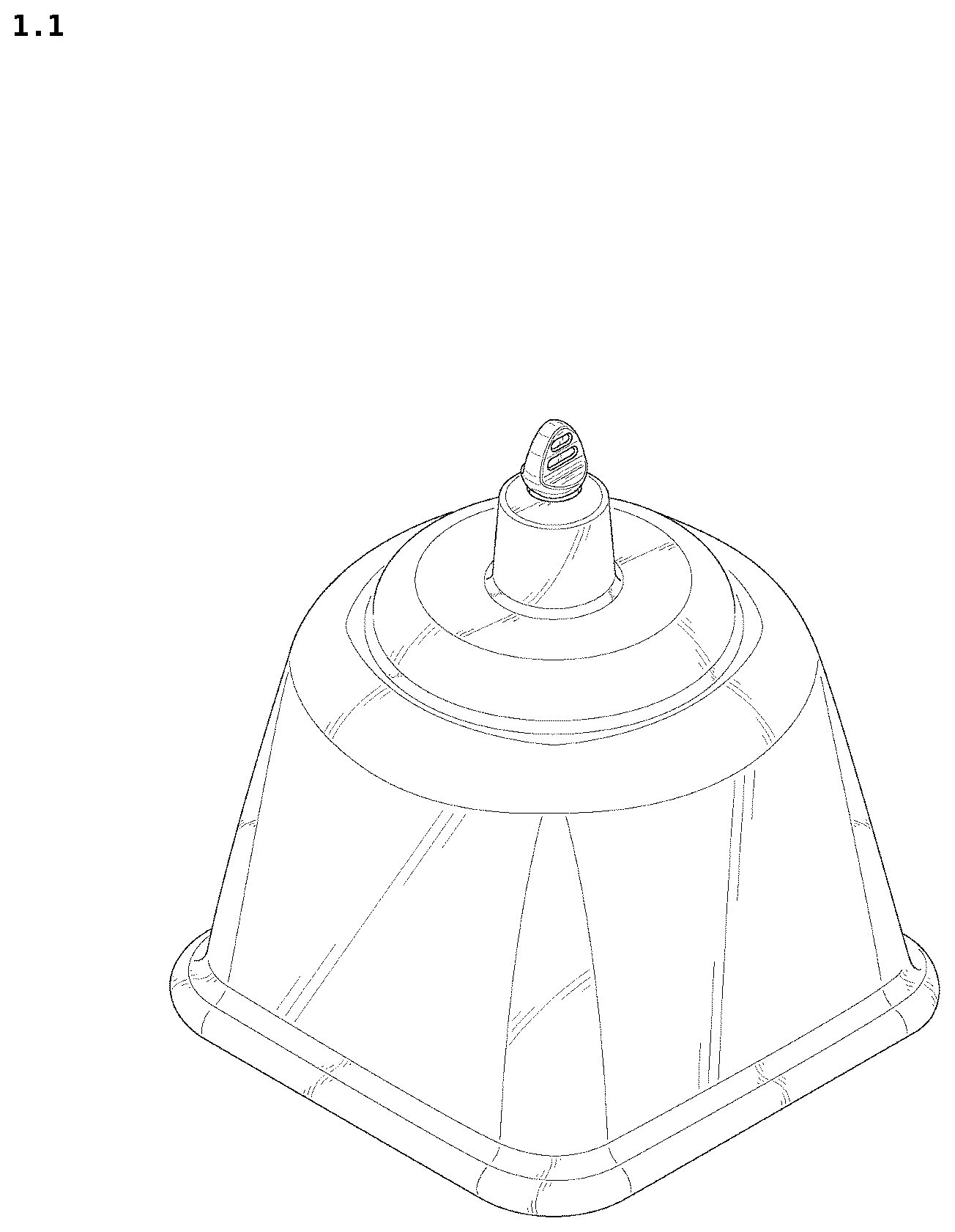 Patent USD1125575 Figure 1 – Suction device for use in manual therapy