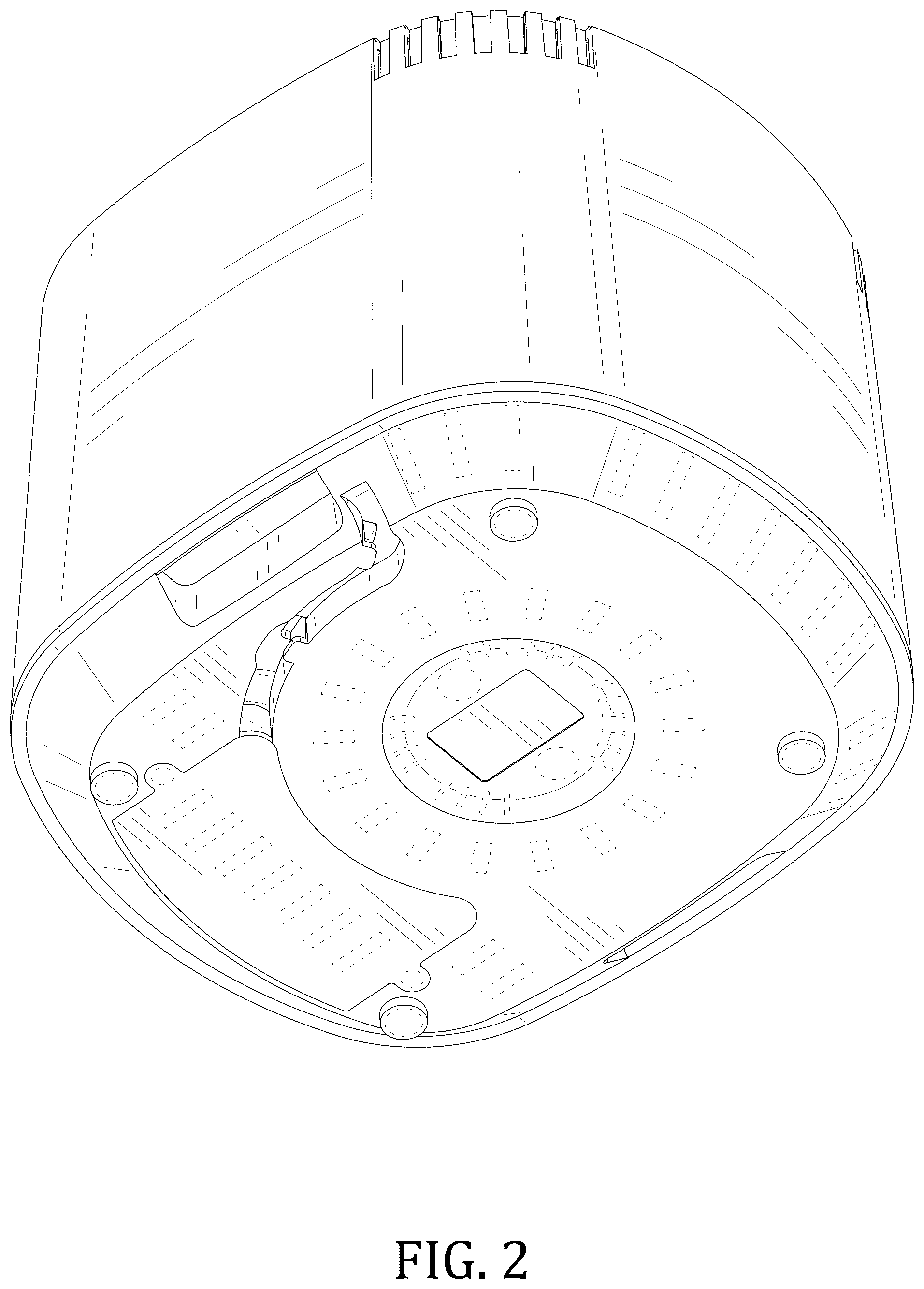 Patent USD1125576 Figure 2 – Portable sauna steamer