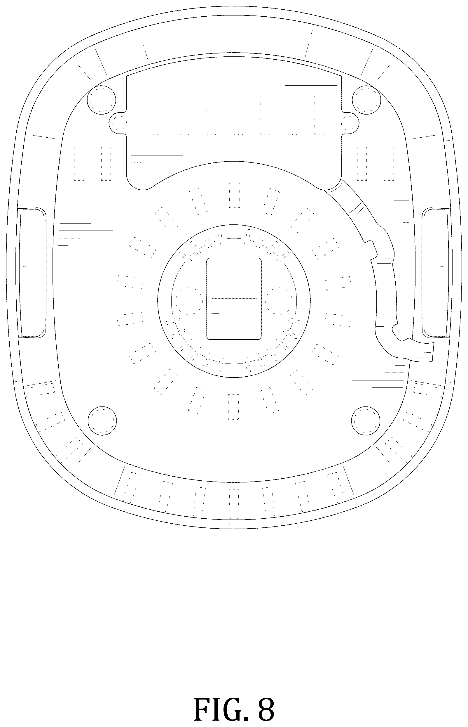Patent USD1125576 Figure 8 – Portable sauna steamer