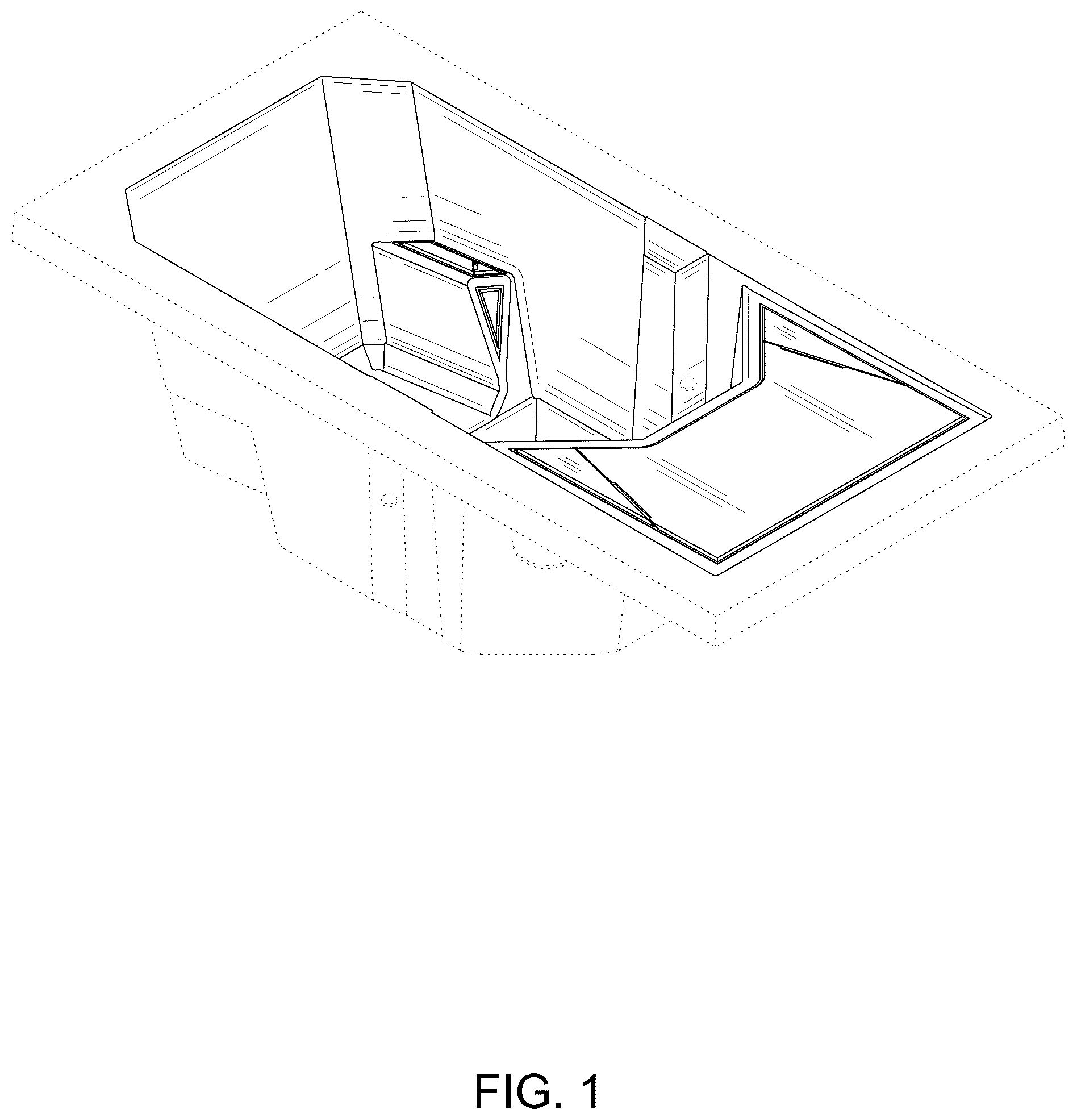 Patent USD1125578 — Cold plunge spa — Figure 1