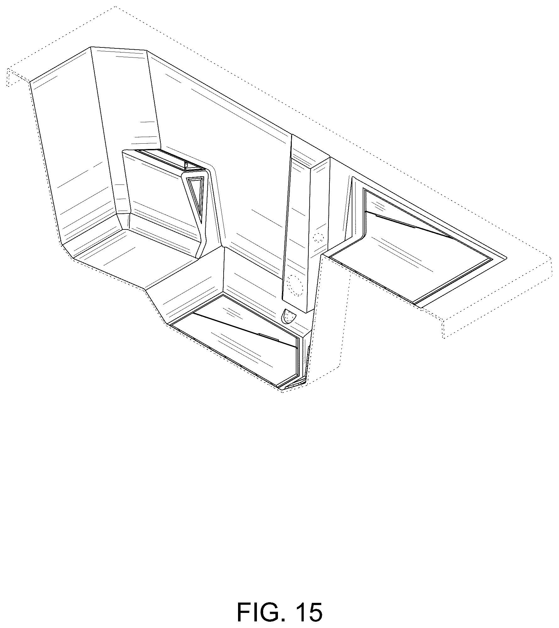 Patent USD1125578 Figure 15 – Cold plunge spa