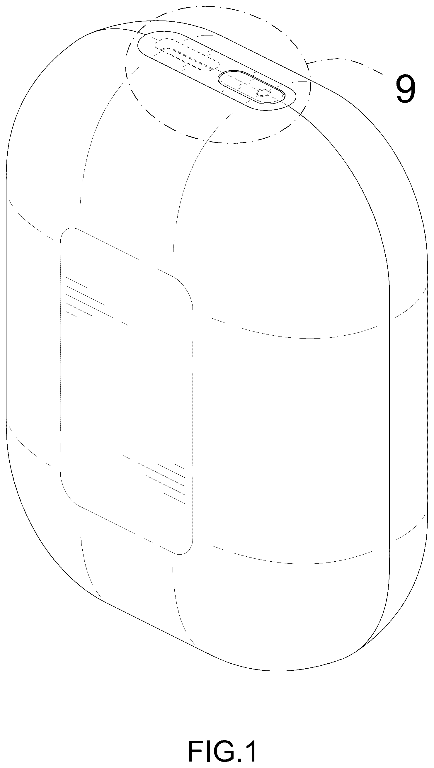 Patent USD1125579 Figure 1 – Mini hand warmer
